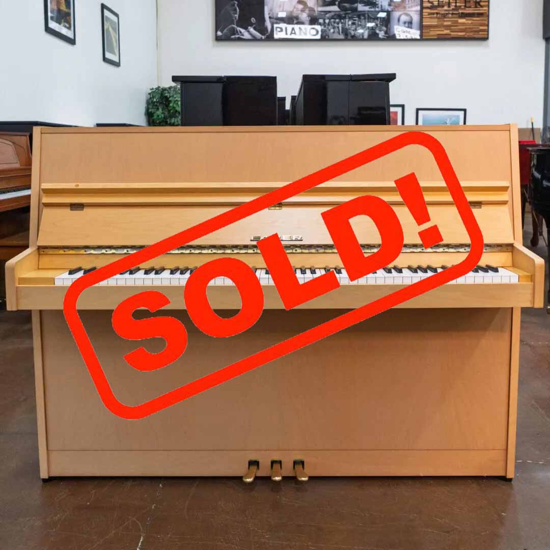 Fazer Upright Piano Light Oak