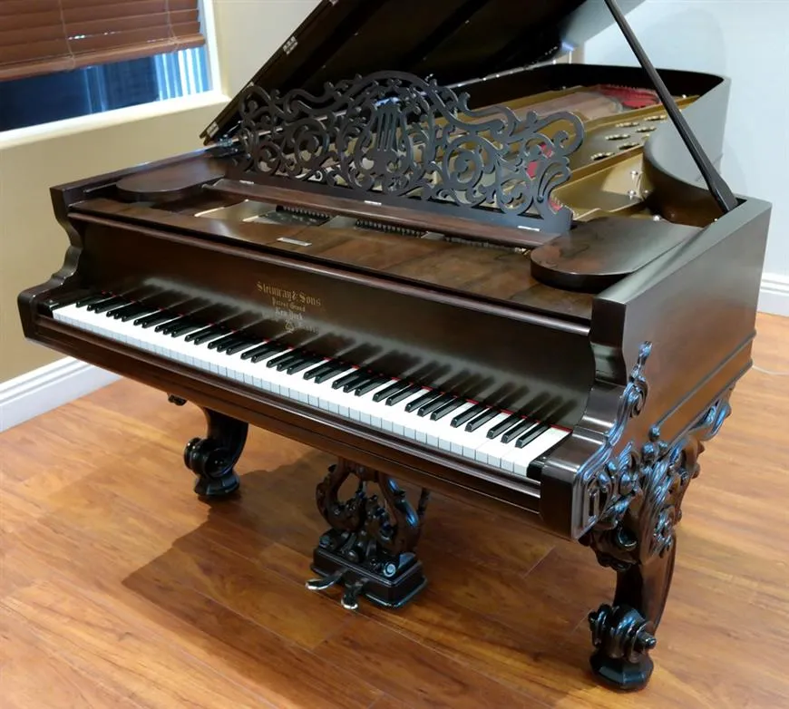 1866 steinway art case grand