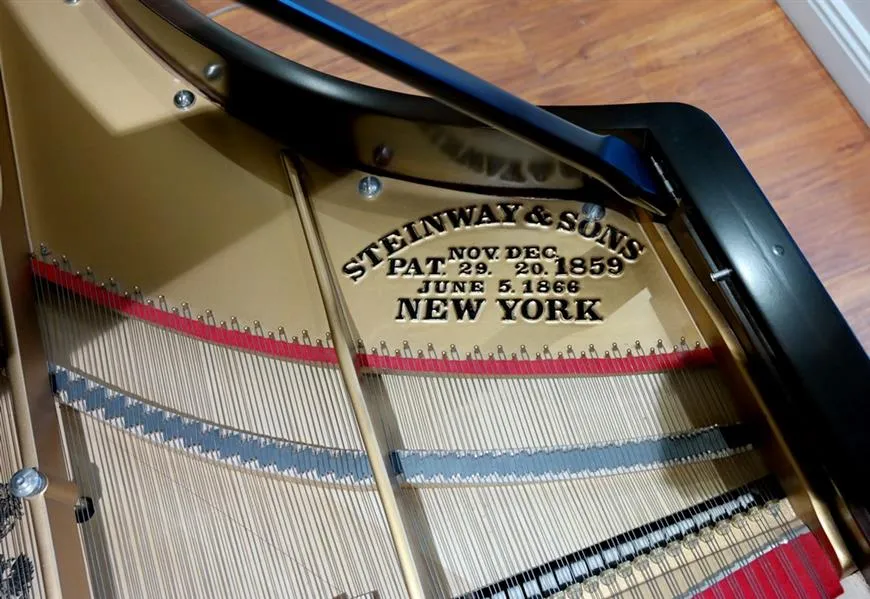 1866 steinway art case grand