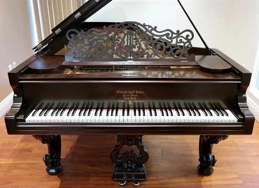 1866 steinway art case grand