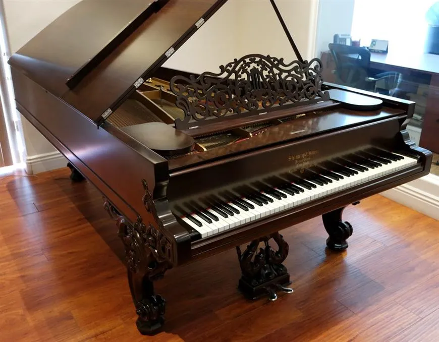 1866 steinway art case grand
