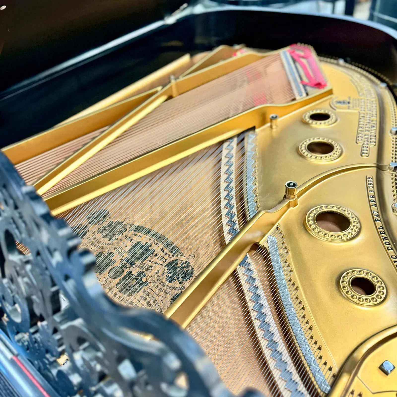 1905 steinway sons model a grand piano victorian ebony satin