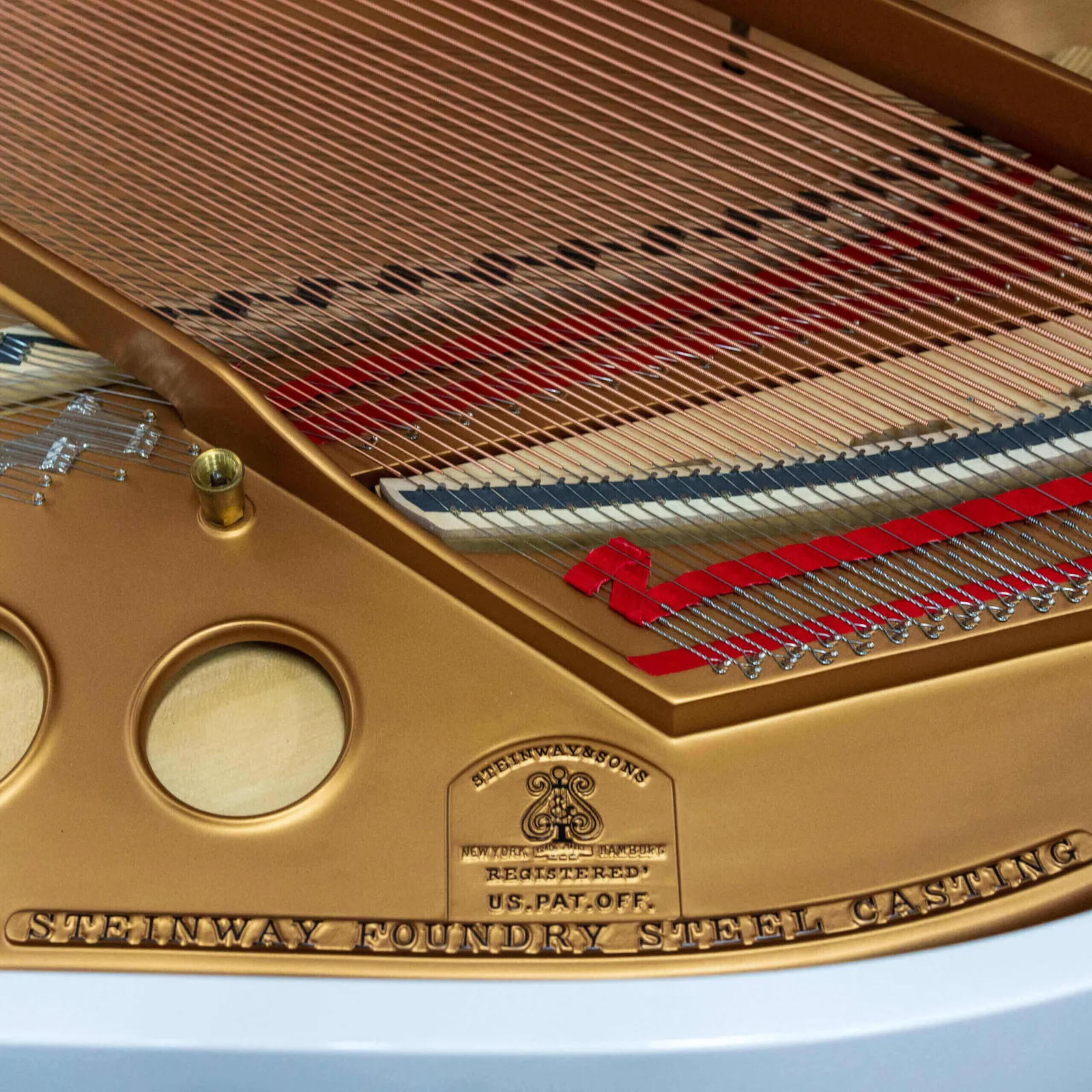 1910 steinway sons model o grand piano white polish