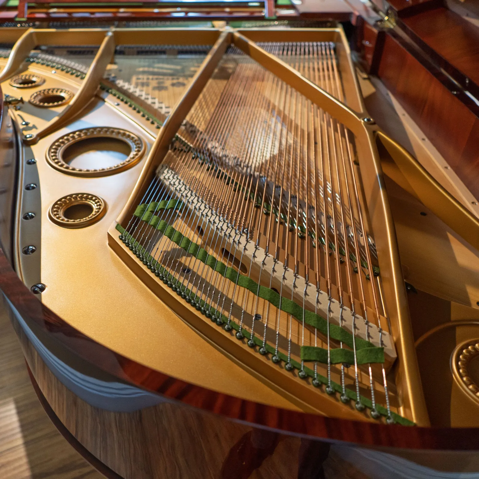 1912 c bechstein model b premium restoration pyramid mahogany polish