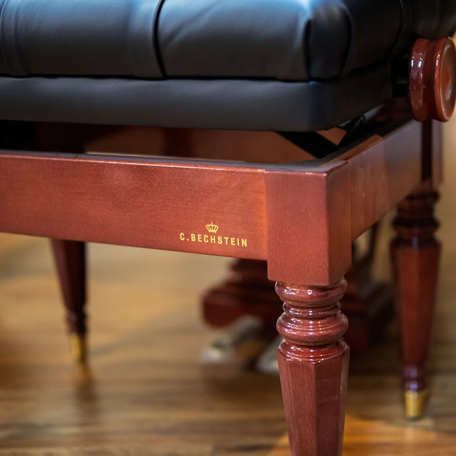 1912 c bechstein model b premium restoration pyramid mahogany polish