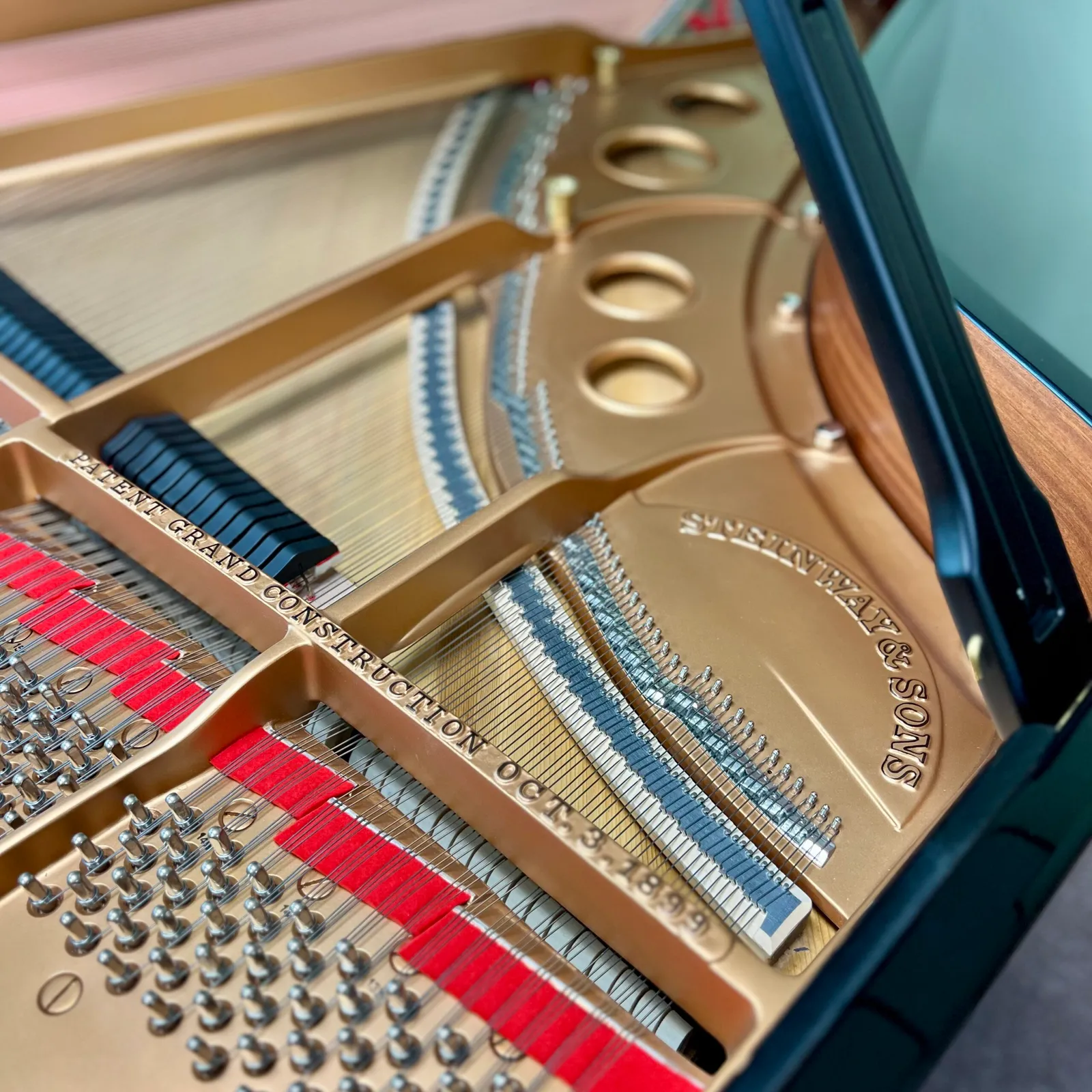 1912 steinway sons model o grand piano ebony polish
