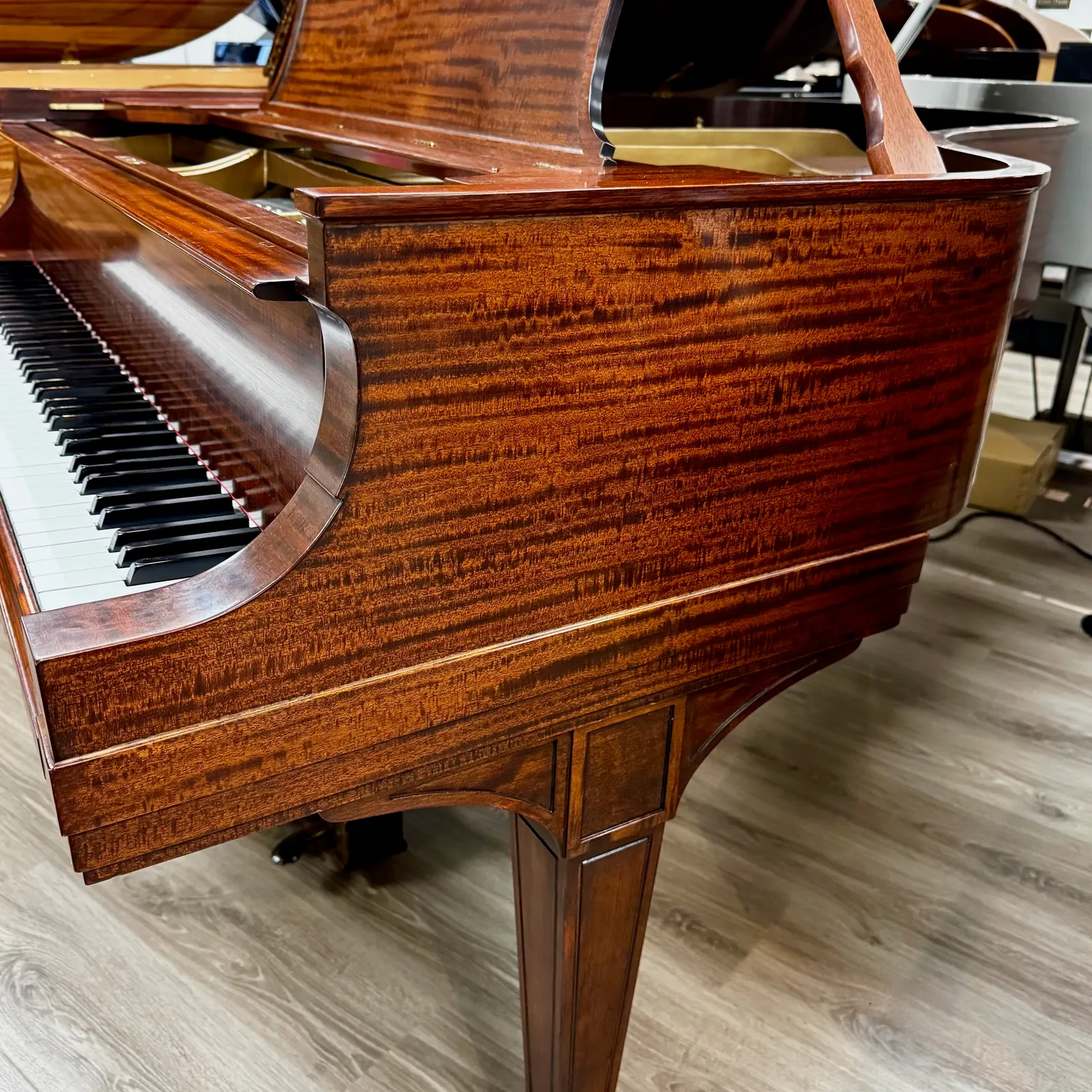 1923 steinway sons model l grand piano sapeli mahogany