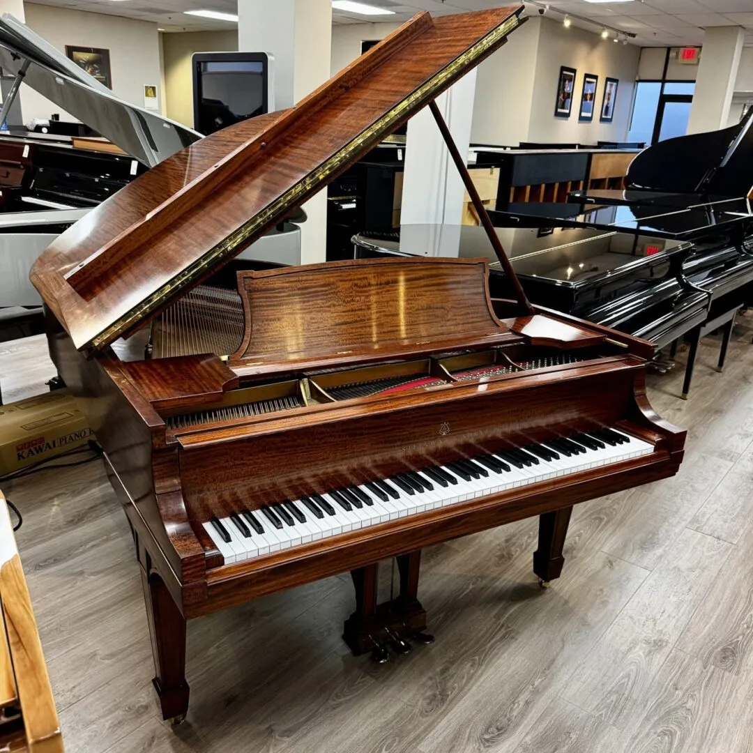 1923 steinway sons model l mahogany satin