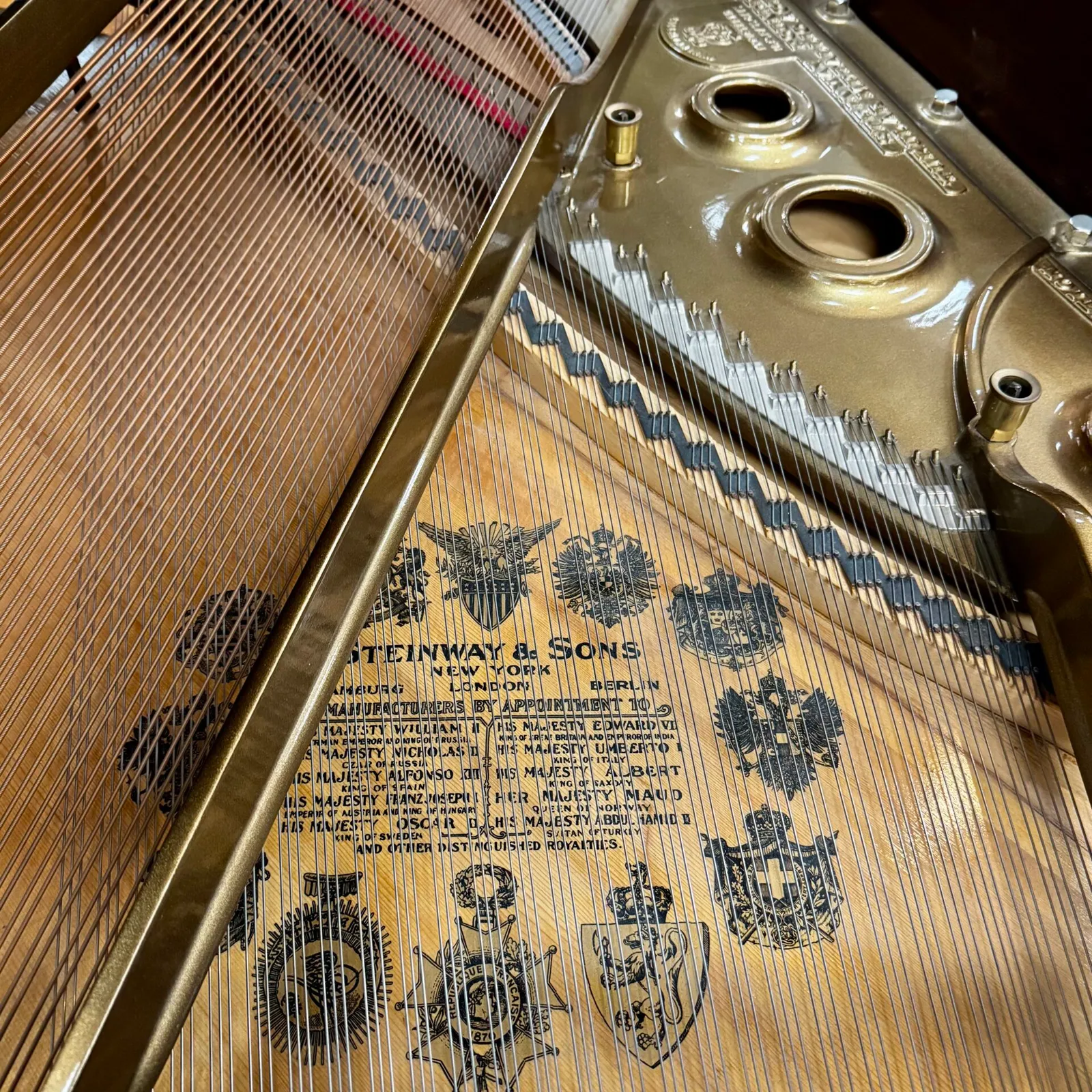1923 steinway sons model l mahogany satin