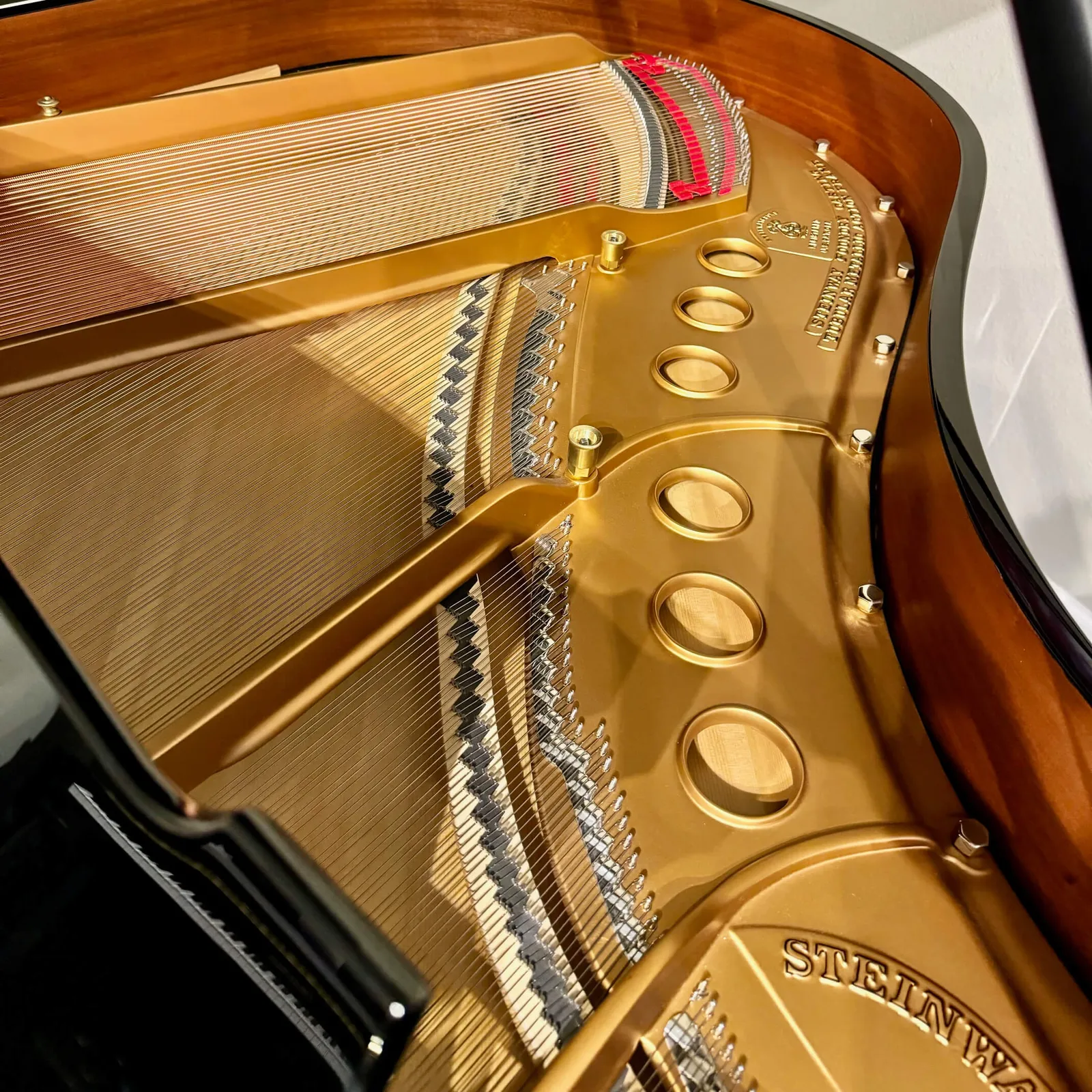 1933 steinway sons model m grand piano european restored ebony polish