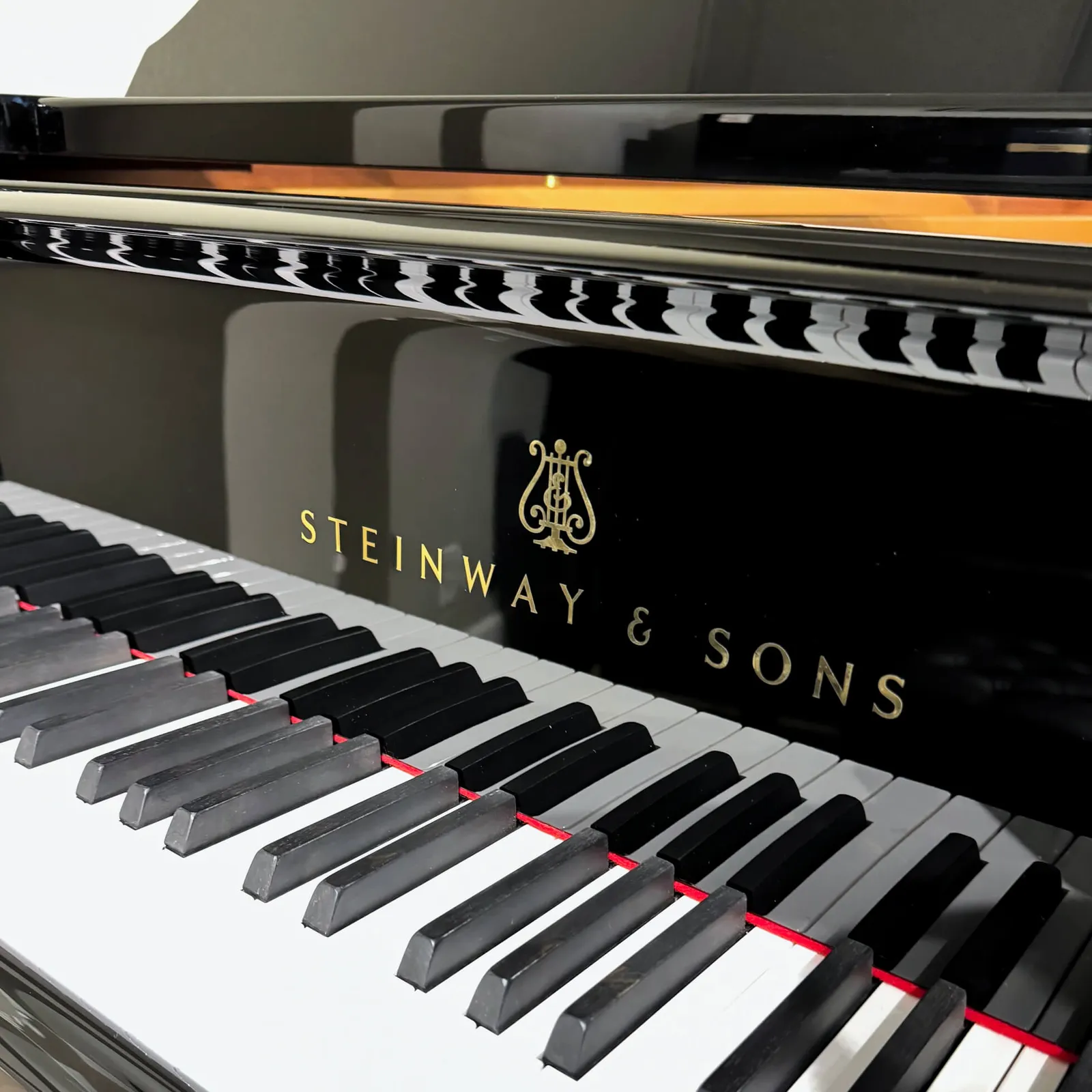 1933 steinway sons model m grand piano european restored ebony polish
