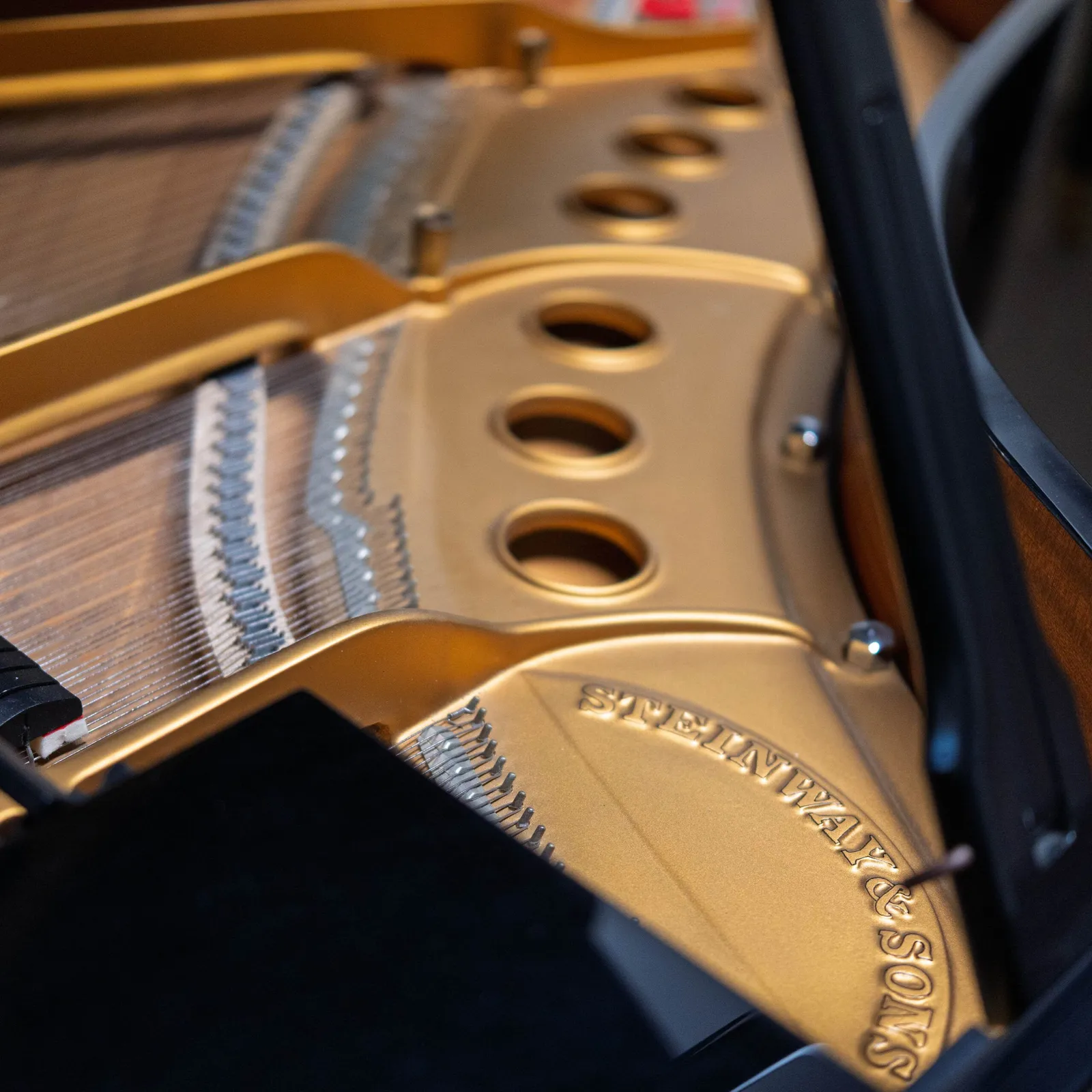 1967 hamburg steinway sons model m grand piano ebony polish restored