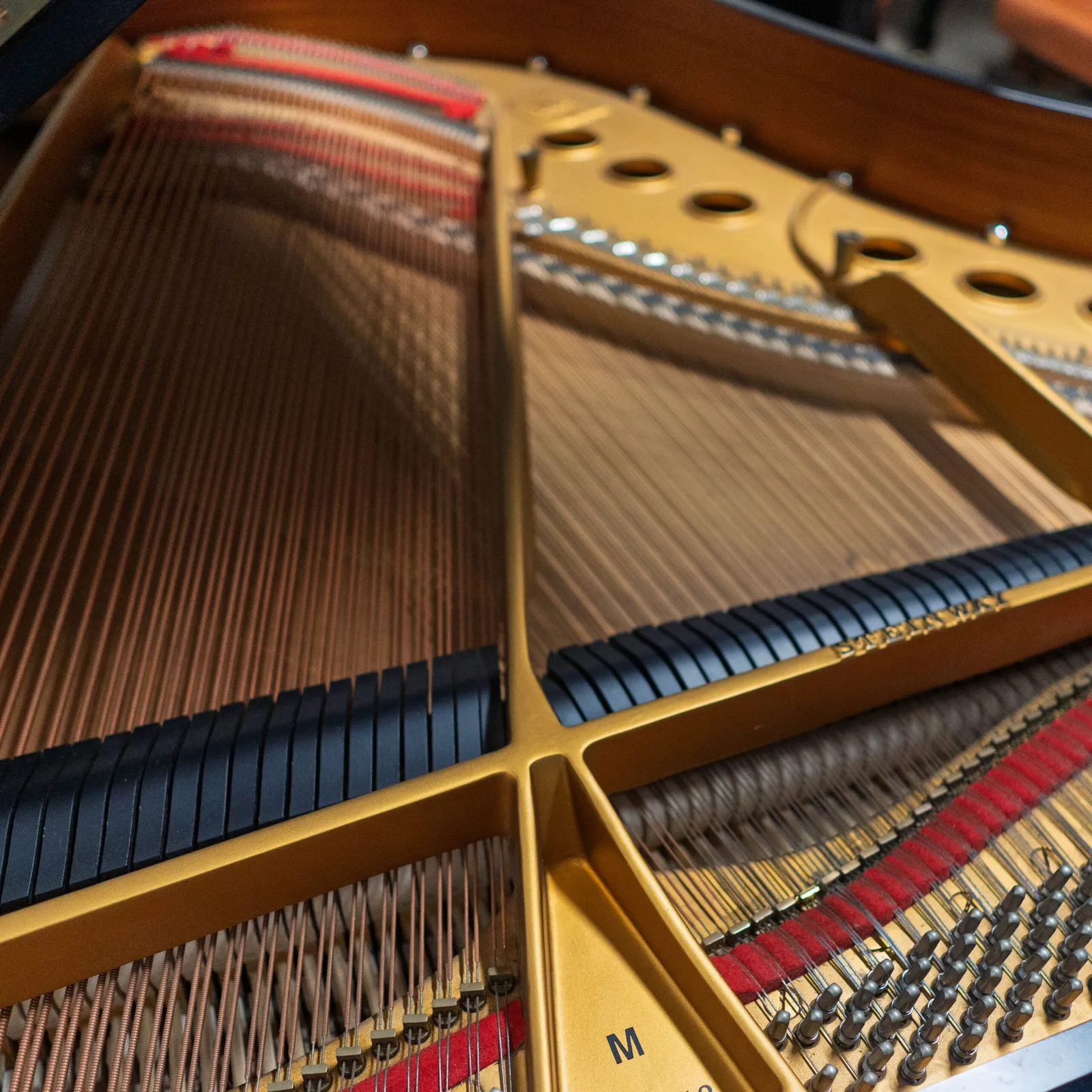 1967 hamburg steinway sons model m grand piano ebony polish restored