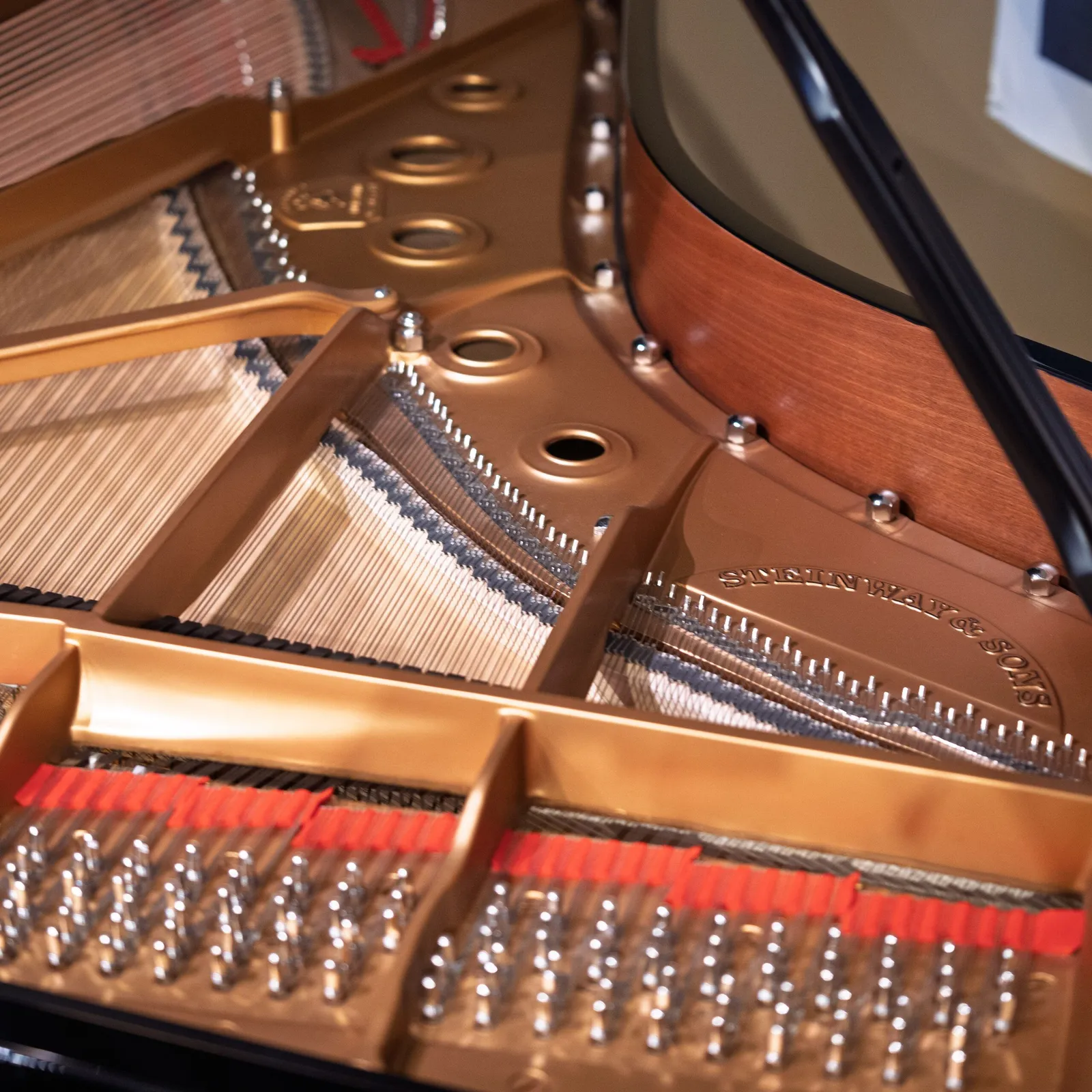 1970 steinway sons model b semi concert grand piano ebony polish
