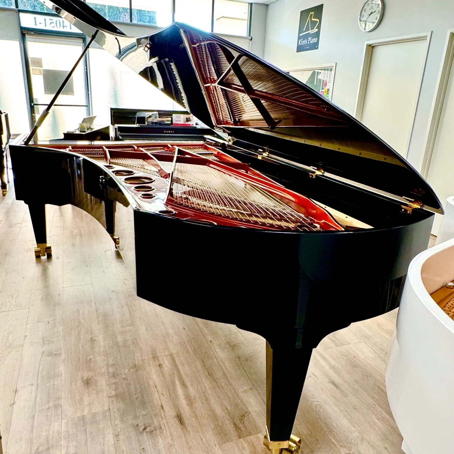 1971 bosendorfer model 275 concert grand piano ebony polish