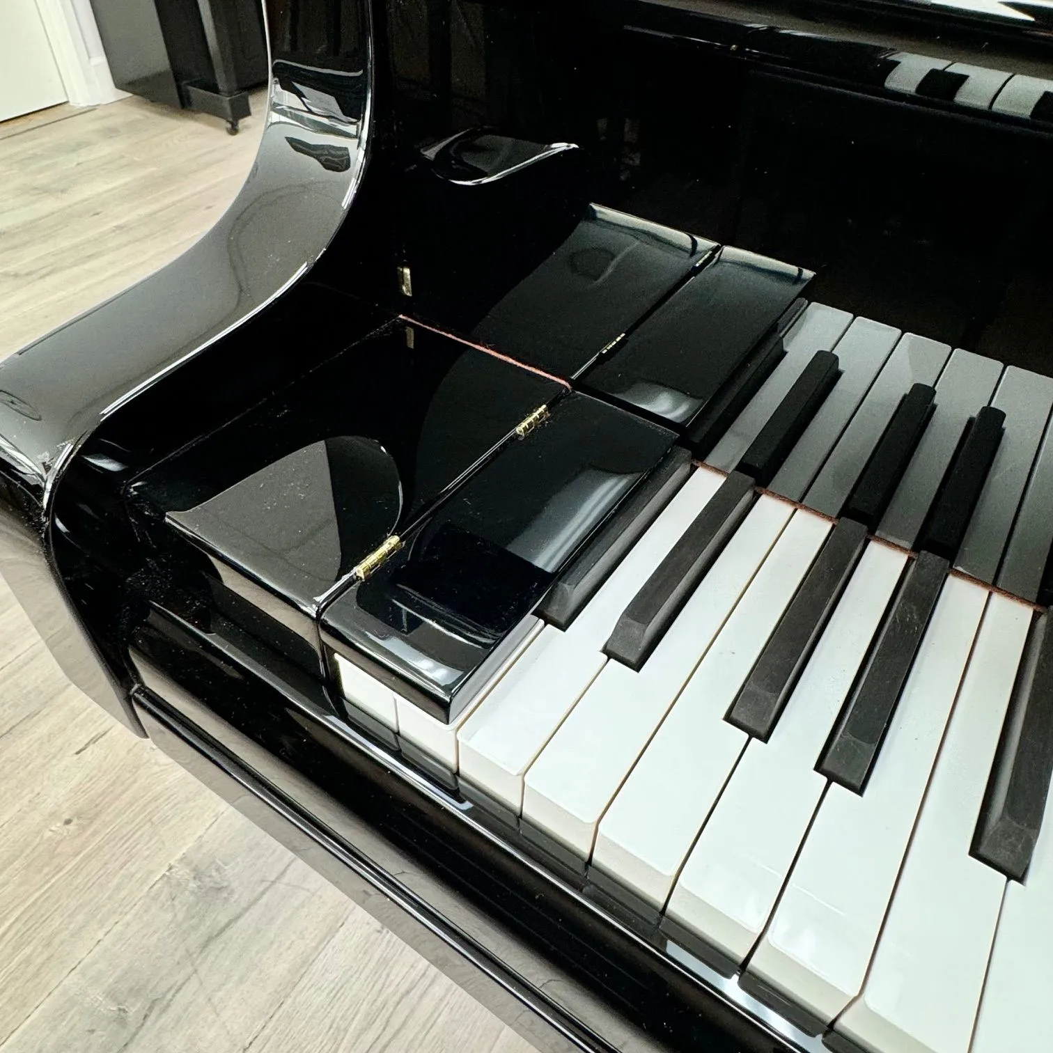 1971 bosendorfer model 275 concert grand piano ebony polish