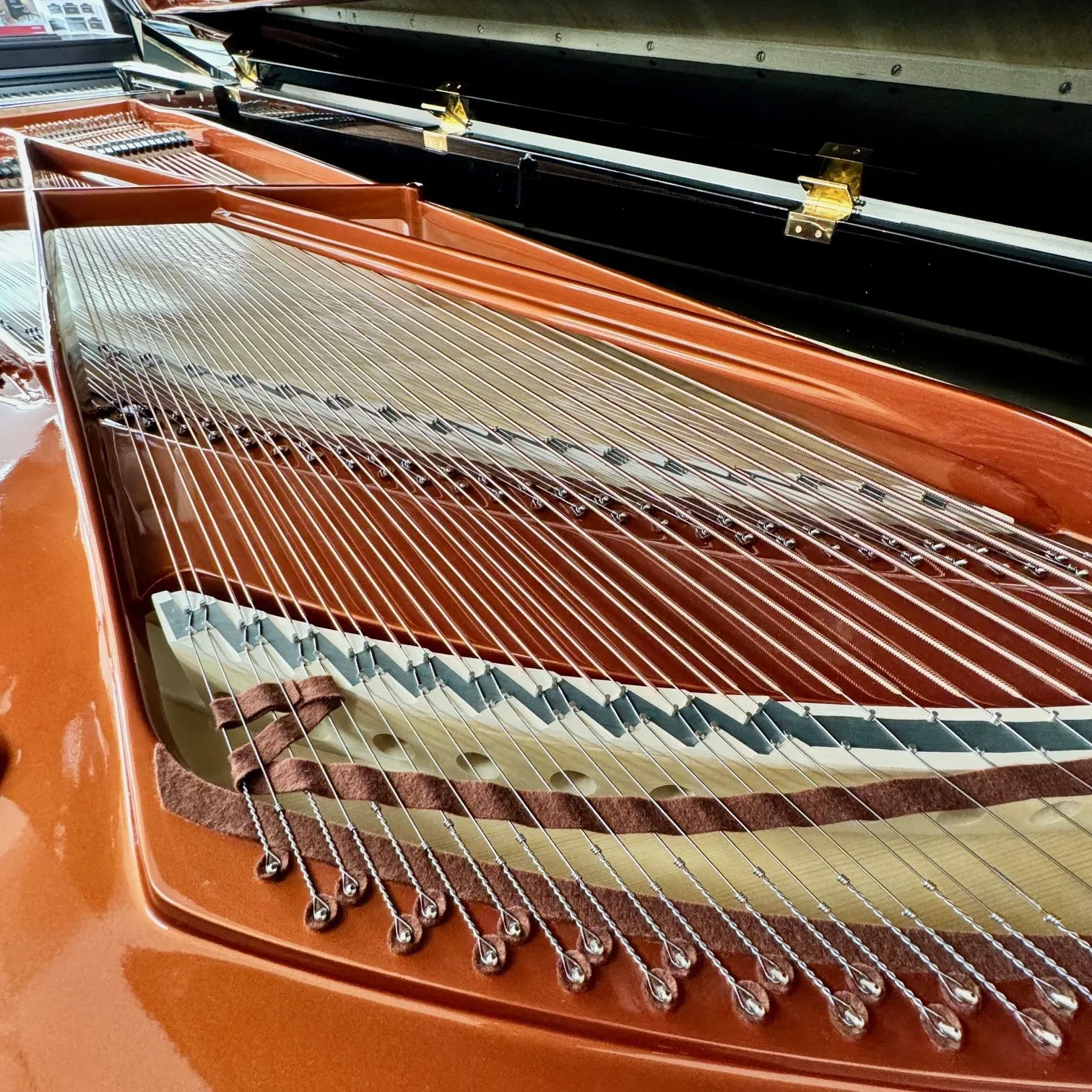 1971 bosendorfer model 275 concert grand piano ebony polish