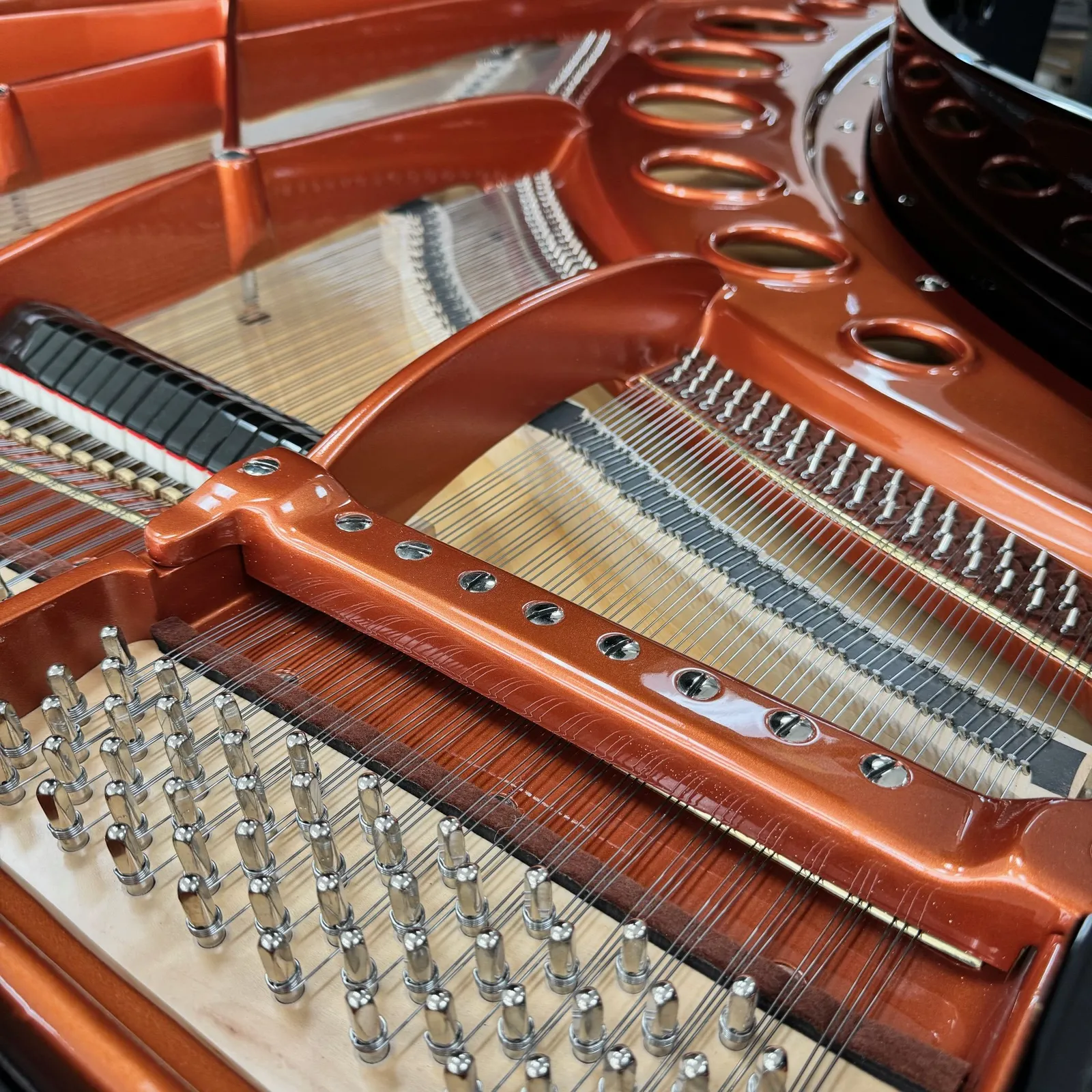 1971 bosendorfer model 275 concert grand piano ebony polish