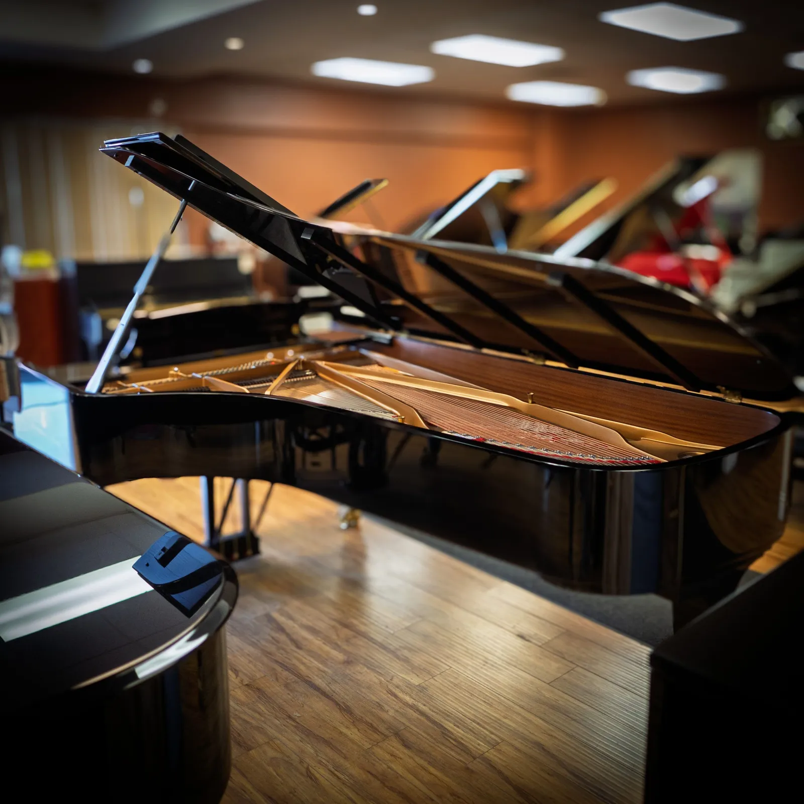1972 steinway sons model d concert grand piano ebony polish