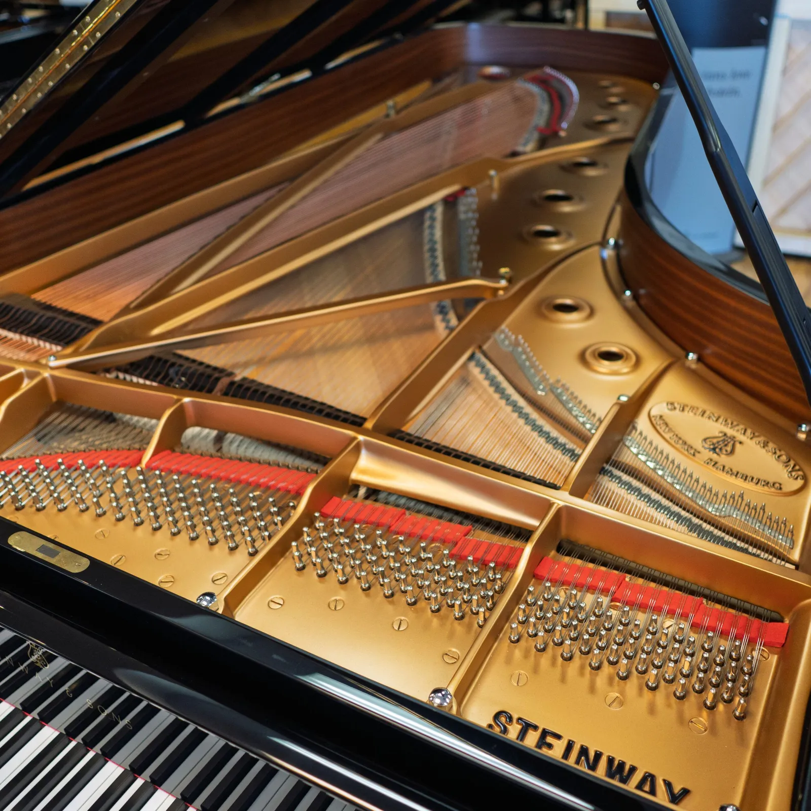 1972 steinway sons model d concert grand piano ebony polish