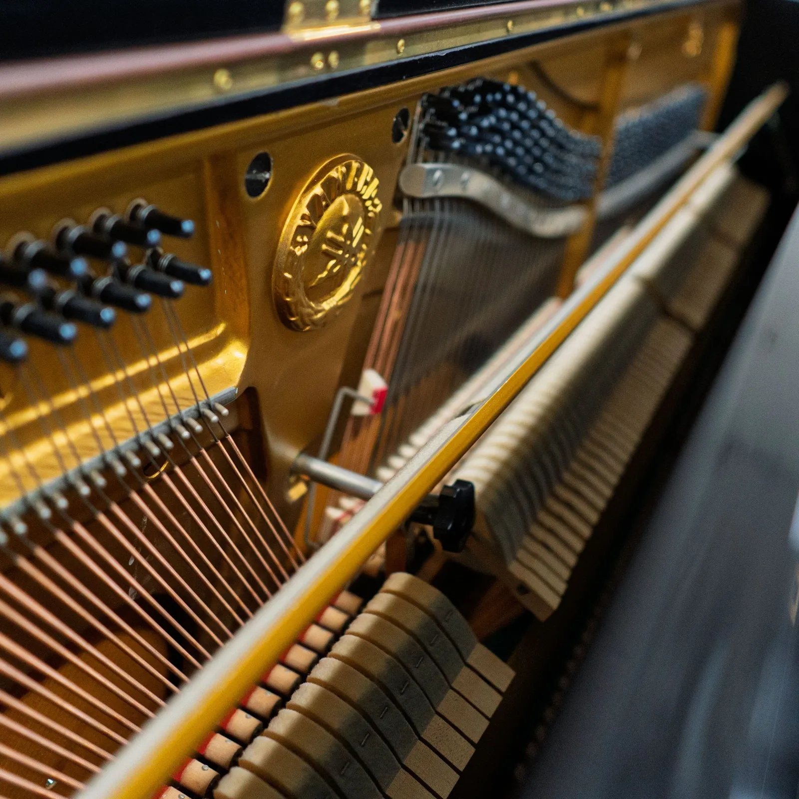 1972 yamaha u3 upright piano ebony polish