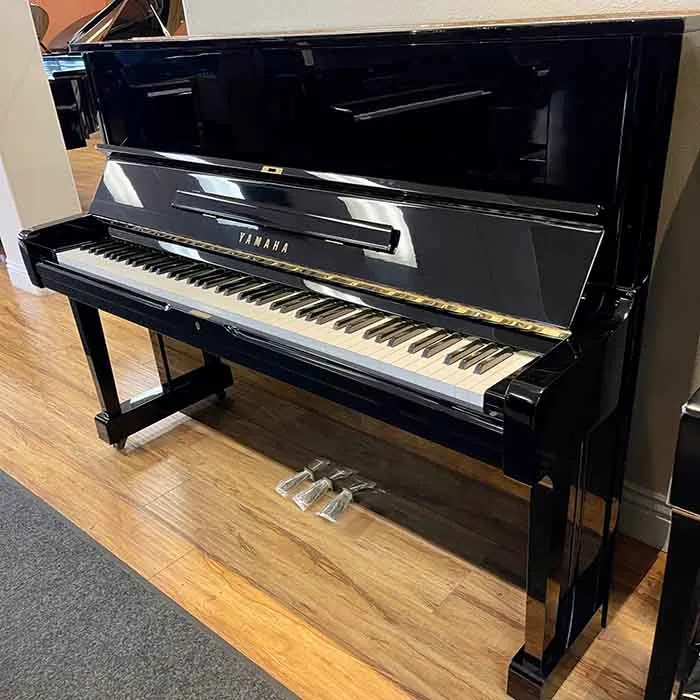 1975 yamaha u1 upright piano black polish