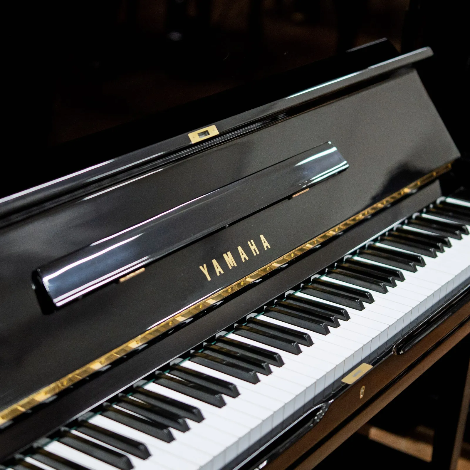 1975 yamaha u3 upright piano ebony polish