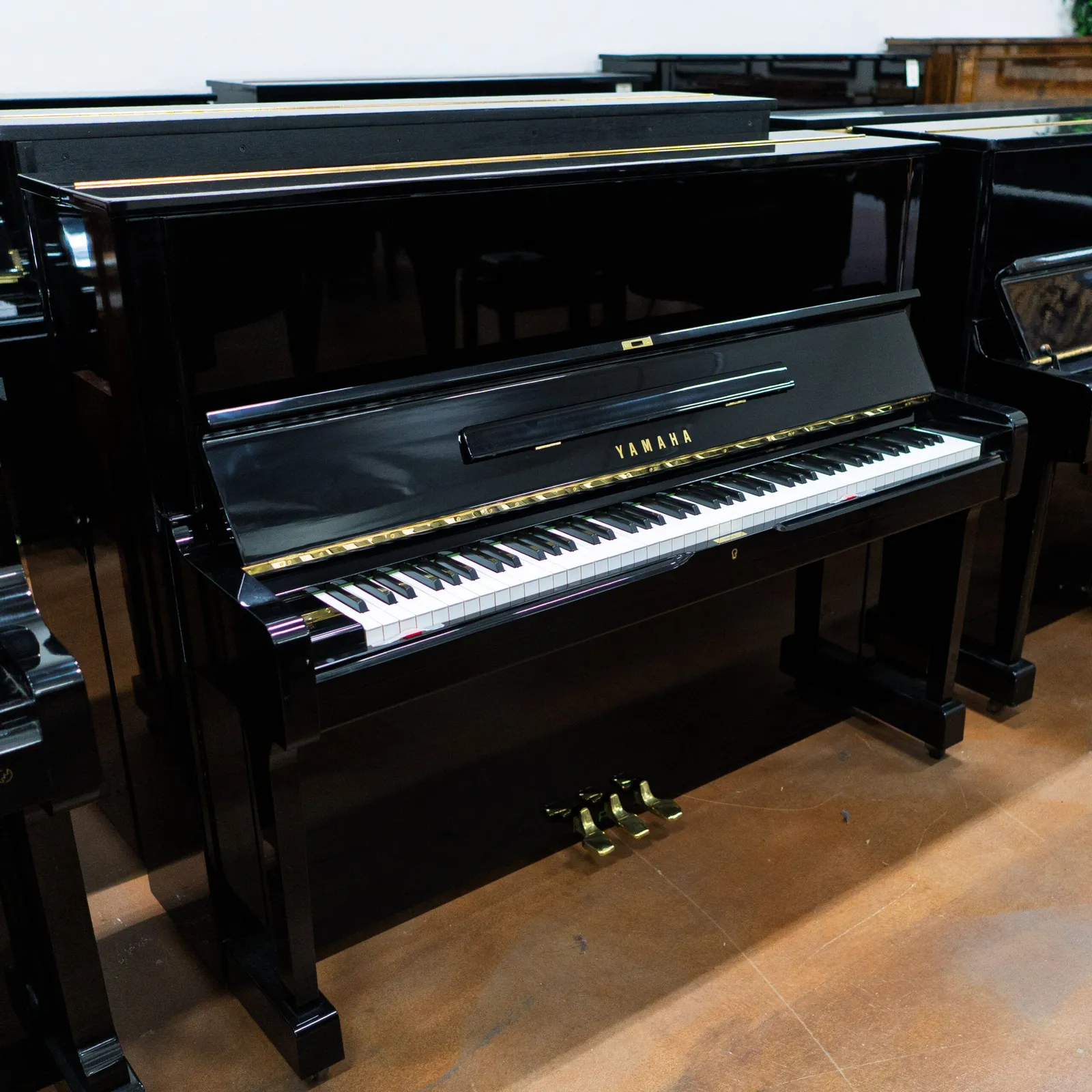 1978 Yamaha U1 Upright Piano Ebony Polish