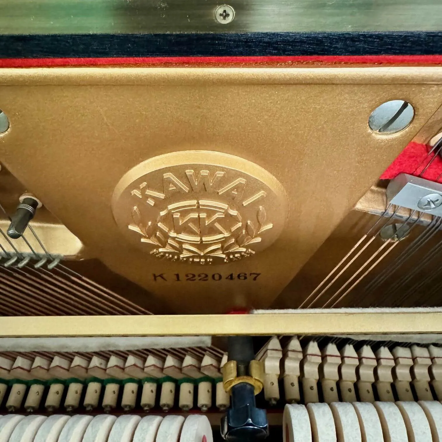 1981 kawai us 50 upright piano ebony polish