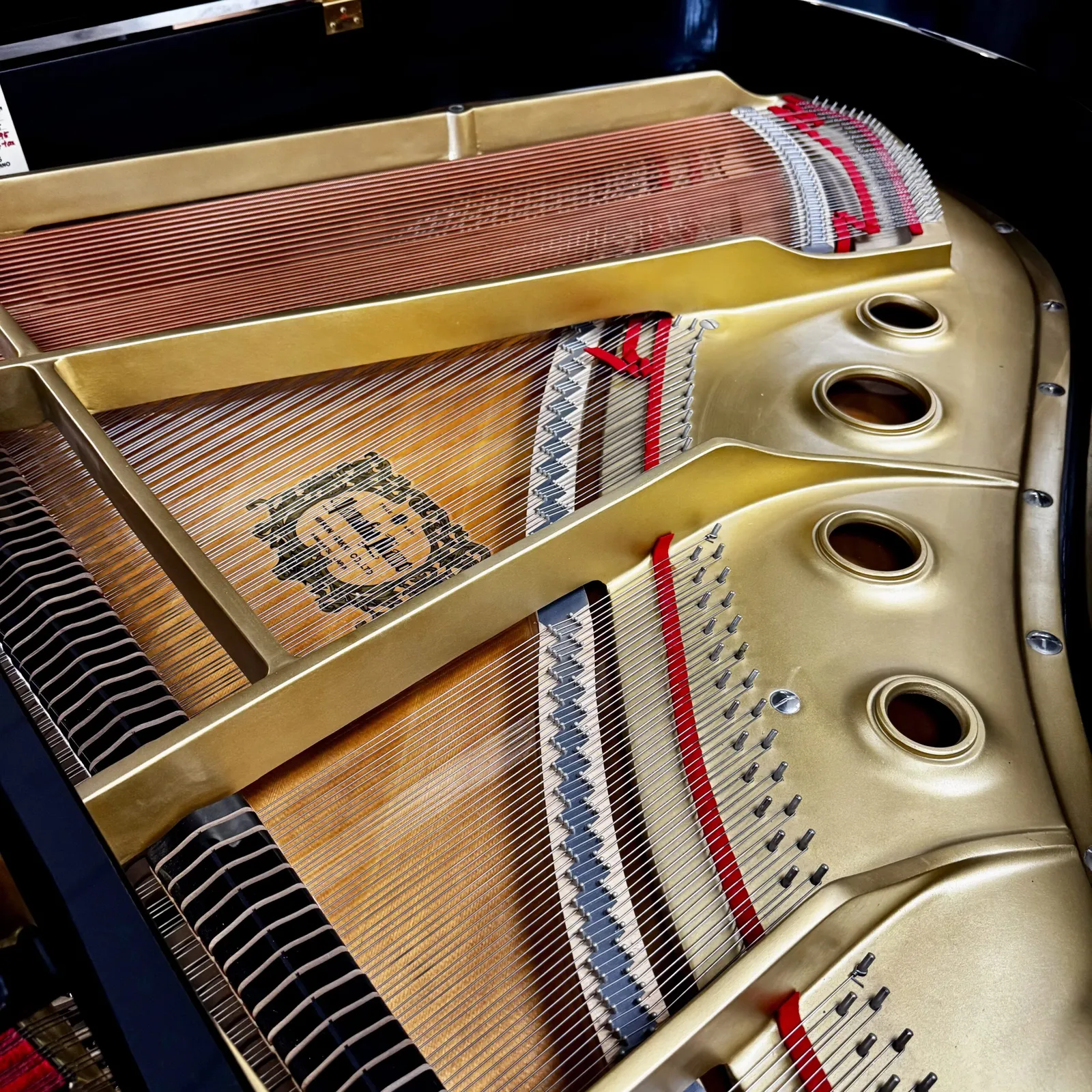 1983 yamaha g1 grand piano black polish
