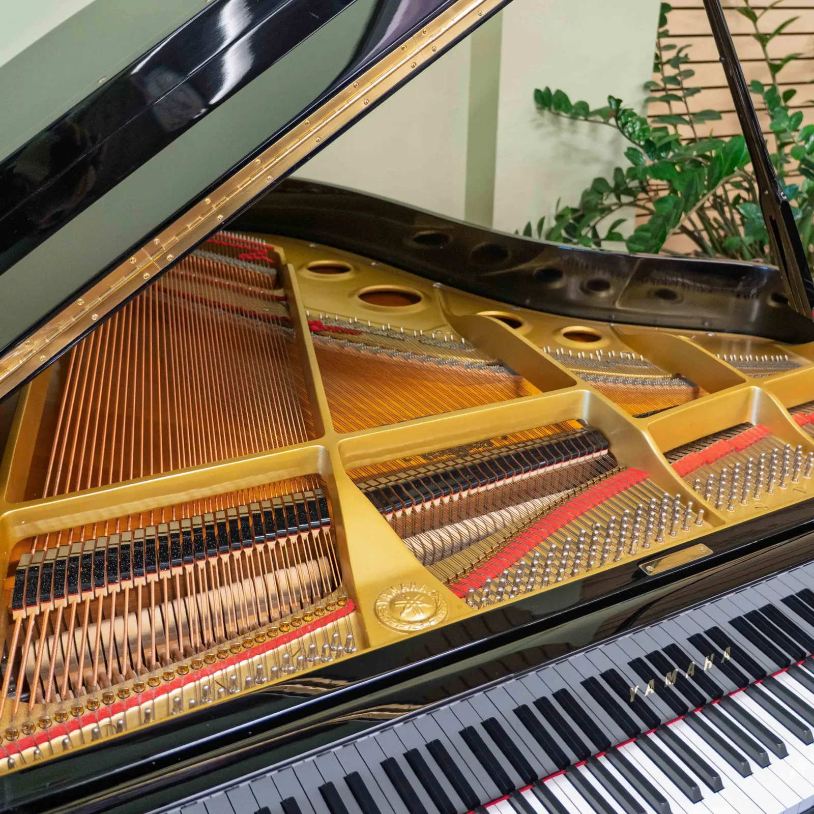 1983 yamaha g3 grand piano black polish