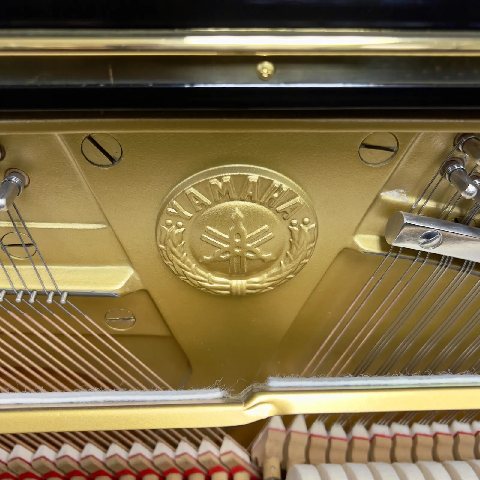 1985 yamaha ux1 upright piano ebony polish