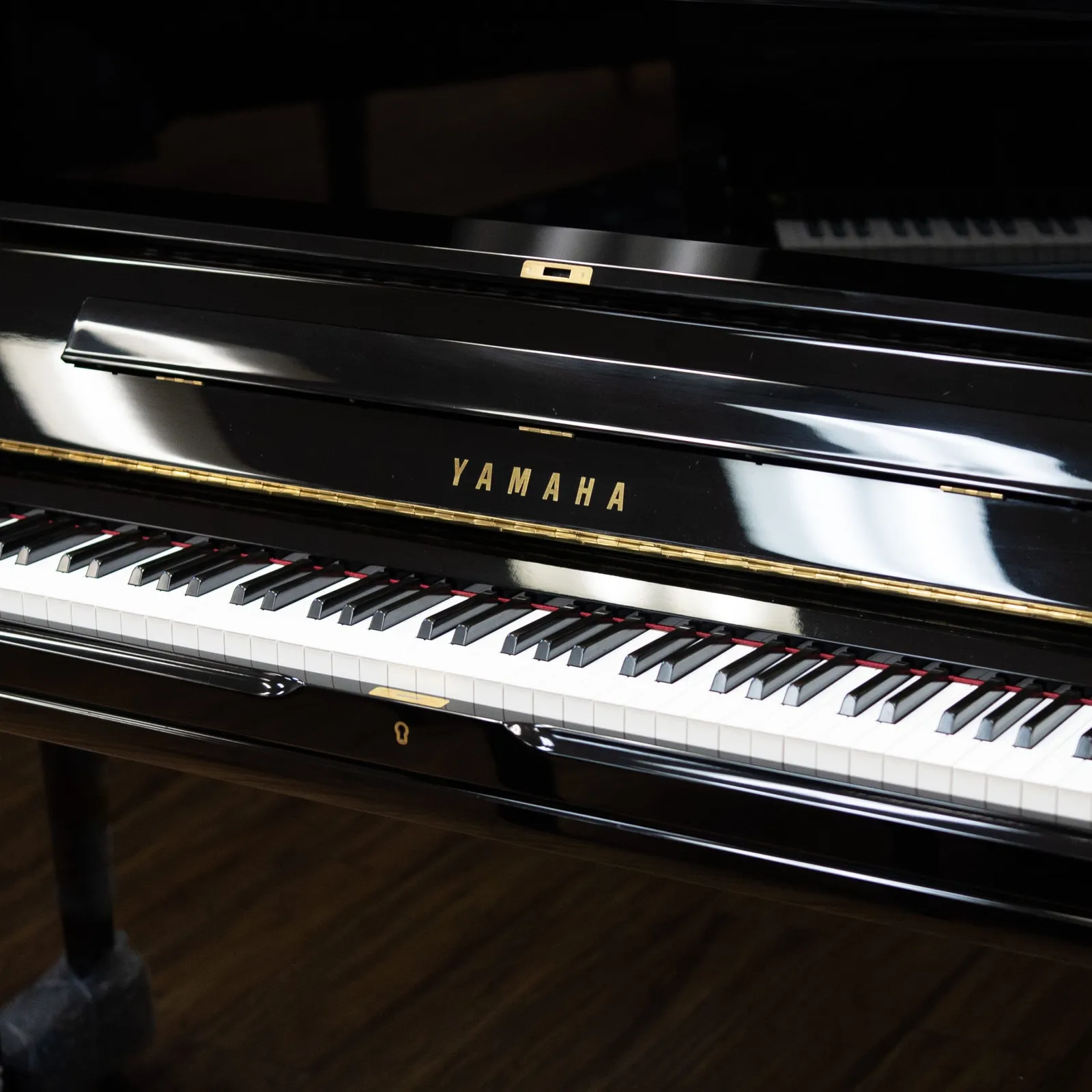 1987 yamaha u1 upright piano ebony polish