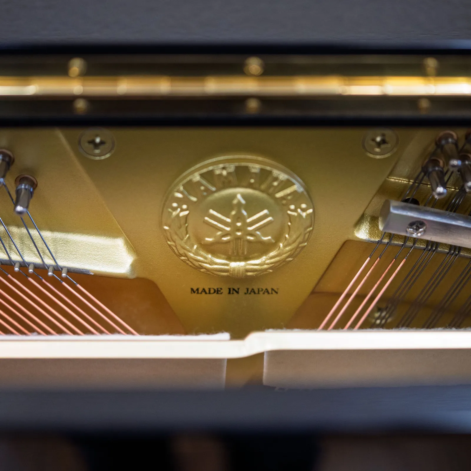 1987 yamaha u1 upright piano ebony polish