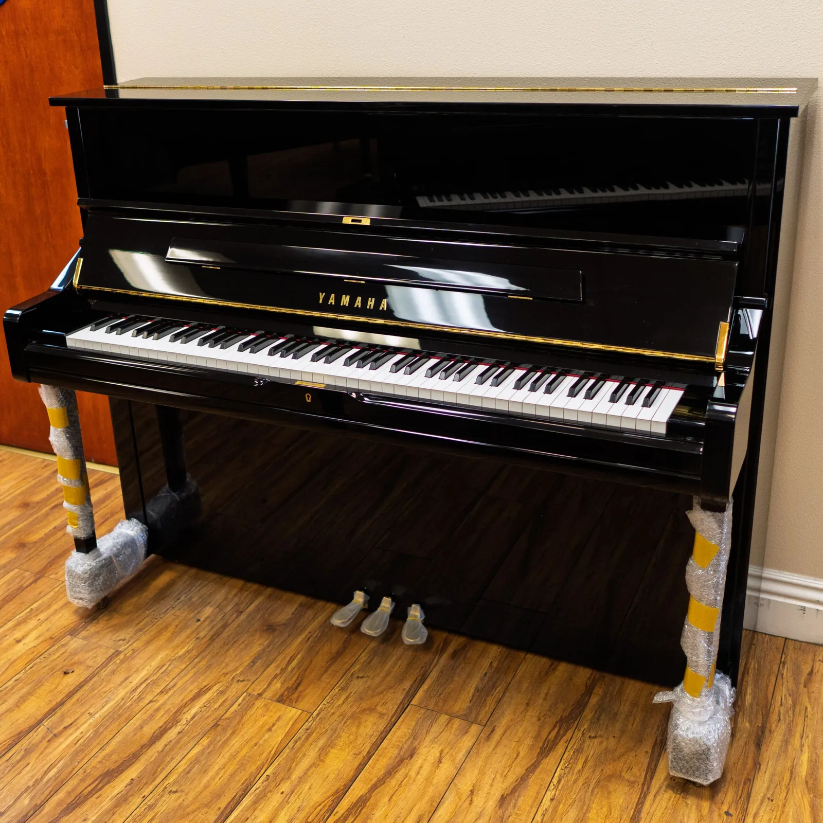 1987 yamaha u1 upright piano ebony polish