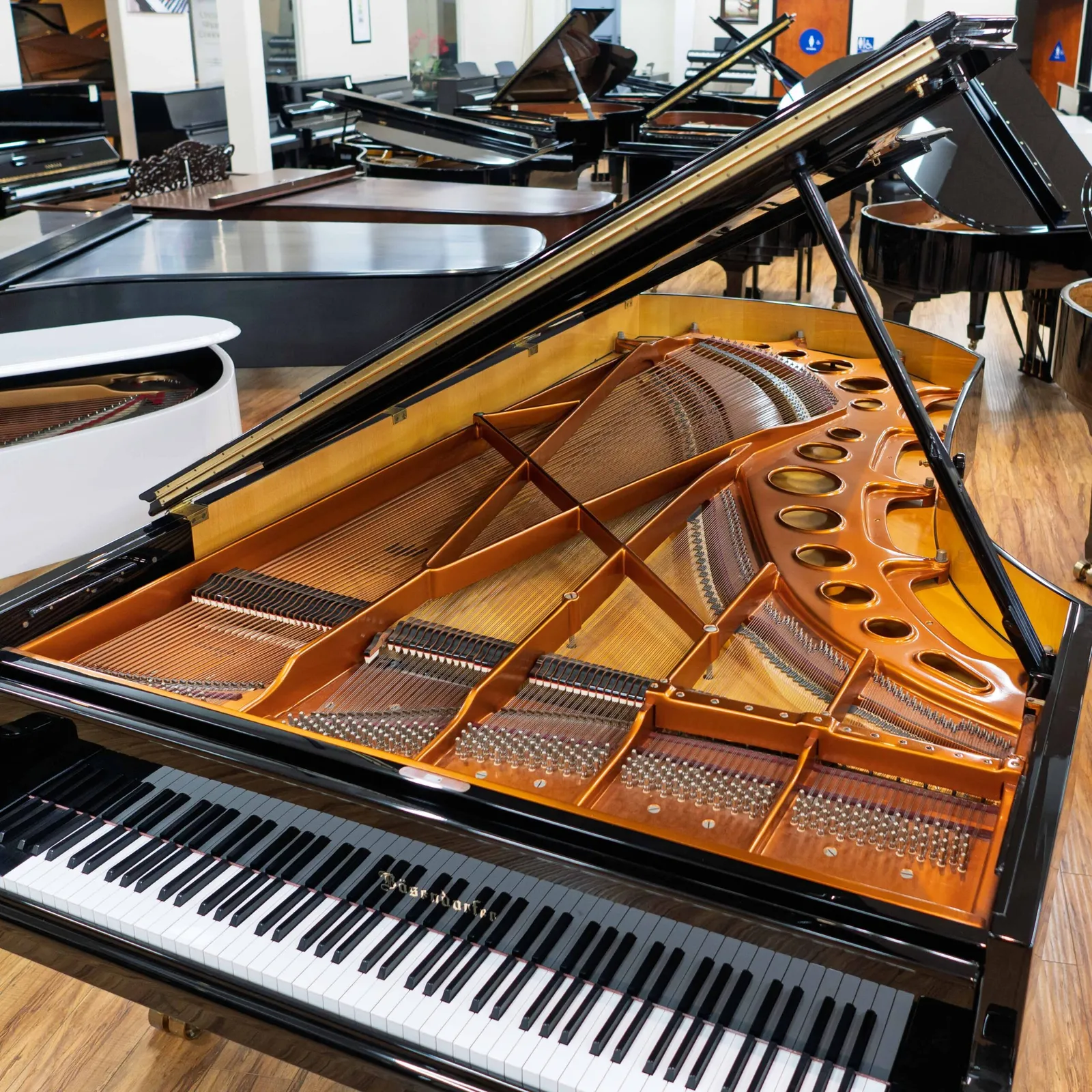 1992 bosendorfer 290 imperial concert grand piano