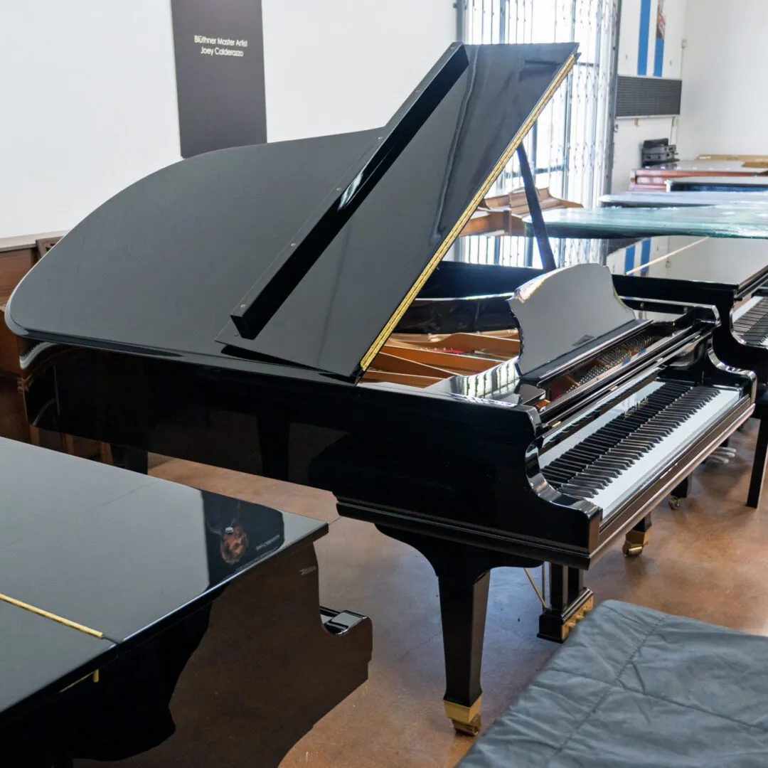 2004 mason hamlin bb grand piano black polish