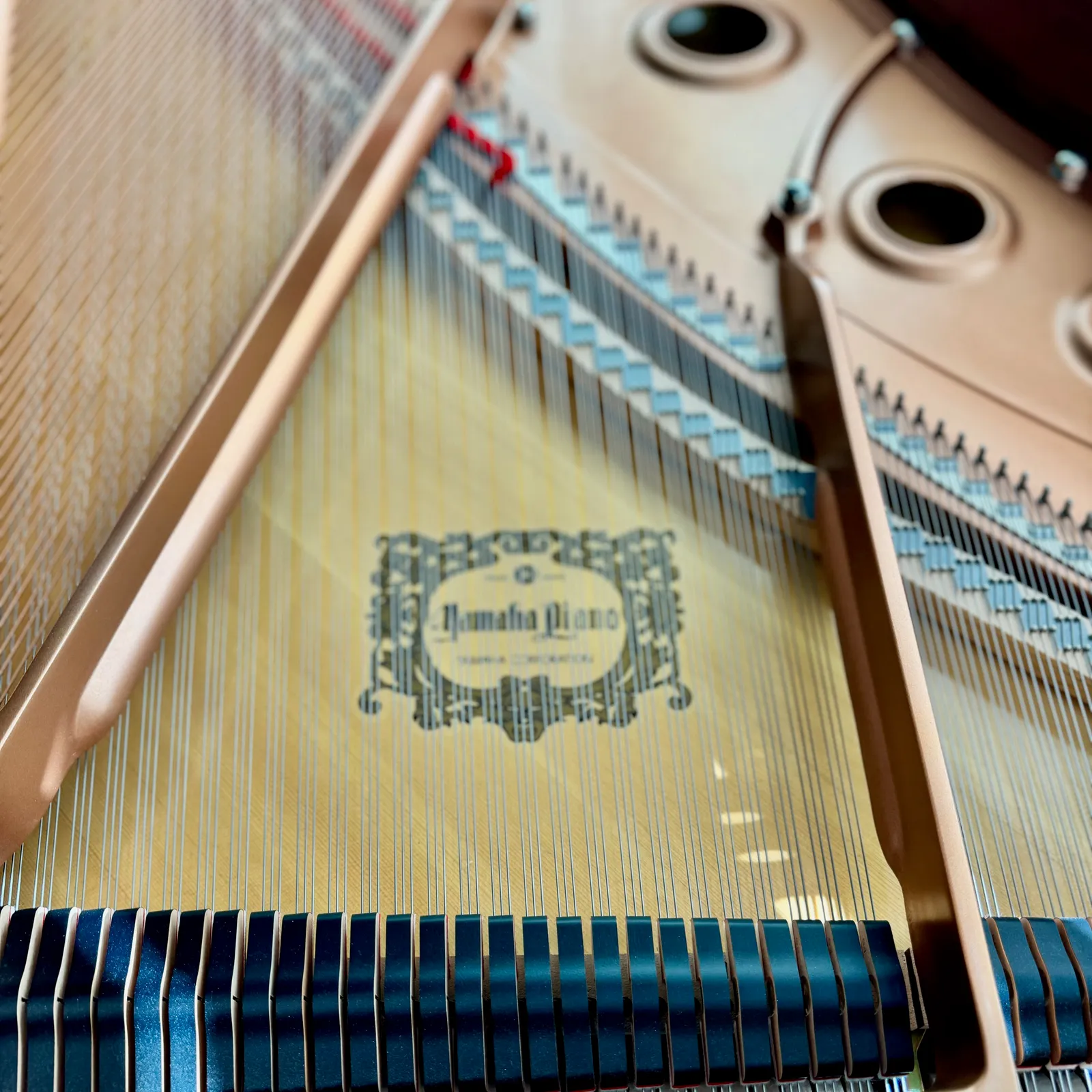 2005 yamaha c3 grand piano w silent system ebony polish