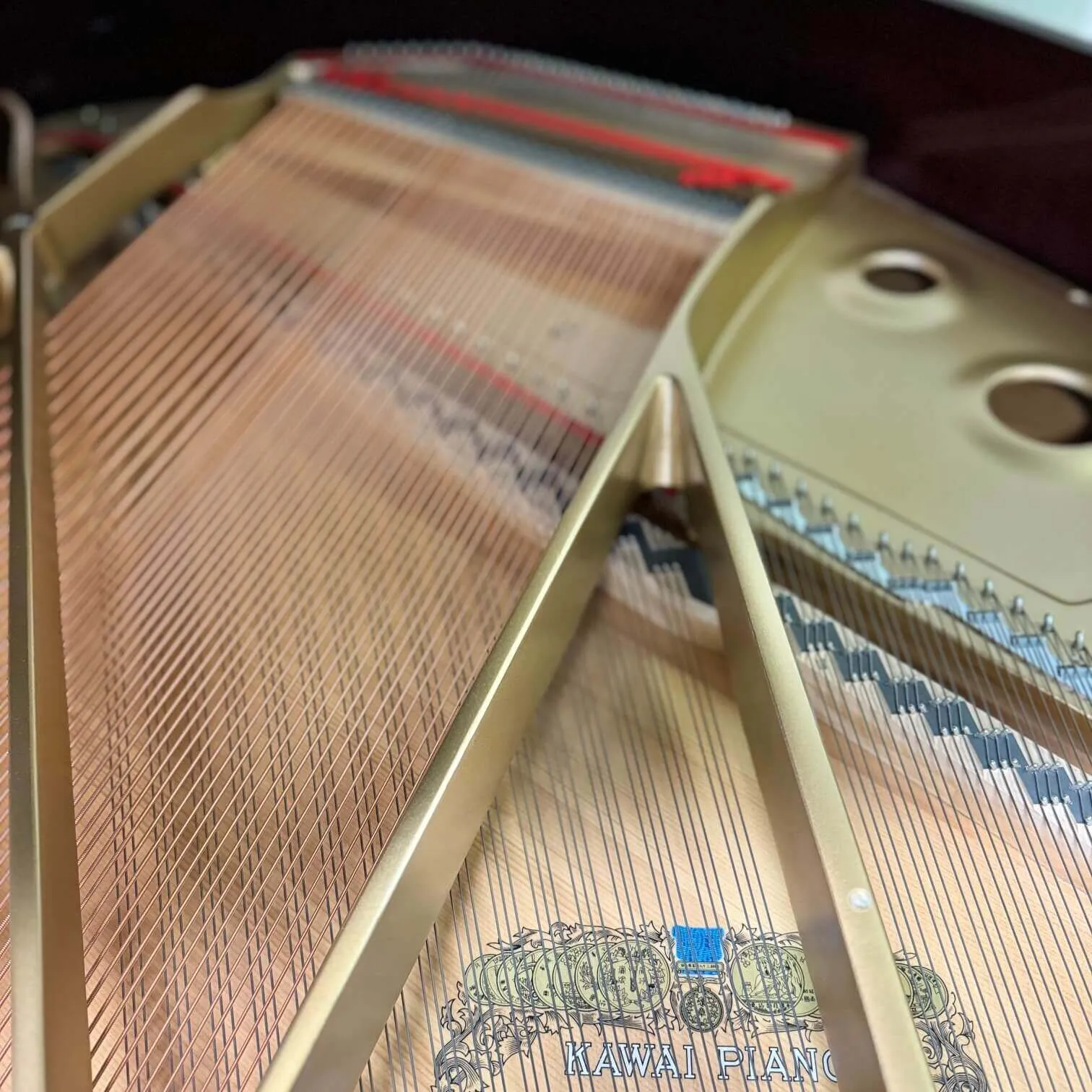 2007 kawai ge 30 grand piano mahogany finish