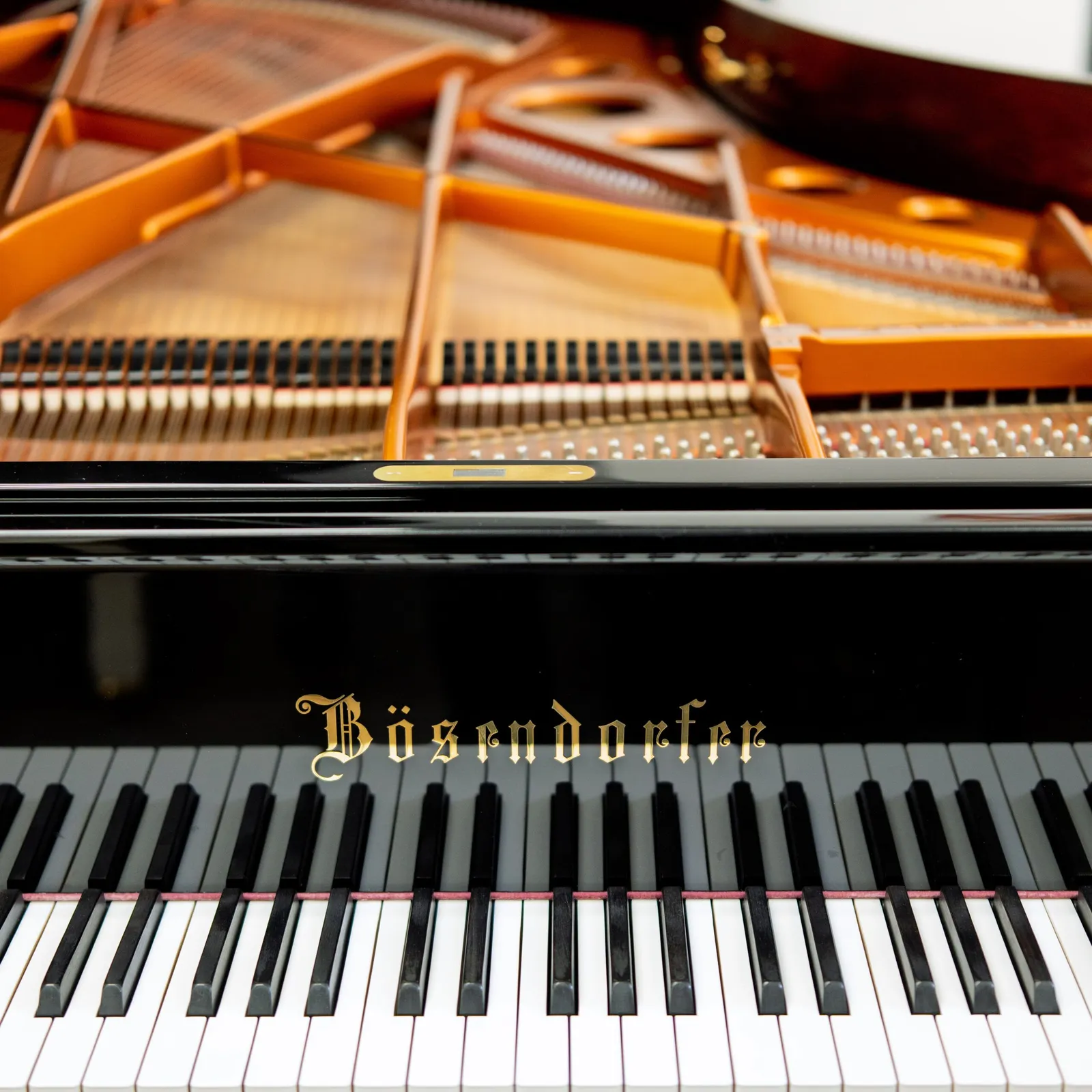bosendorfer 225 semi concert grand piano ebony polish