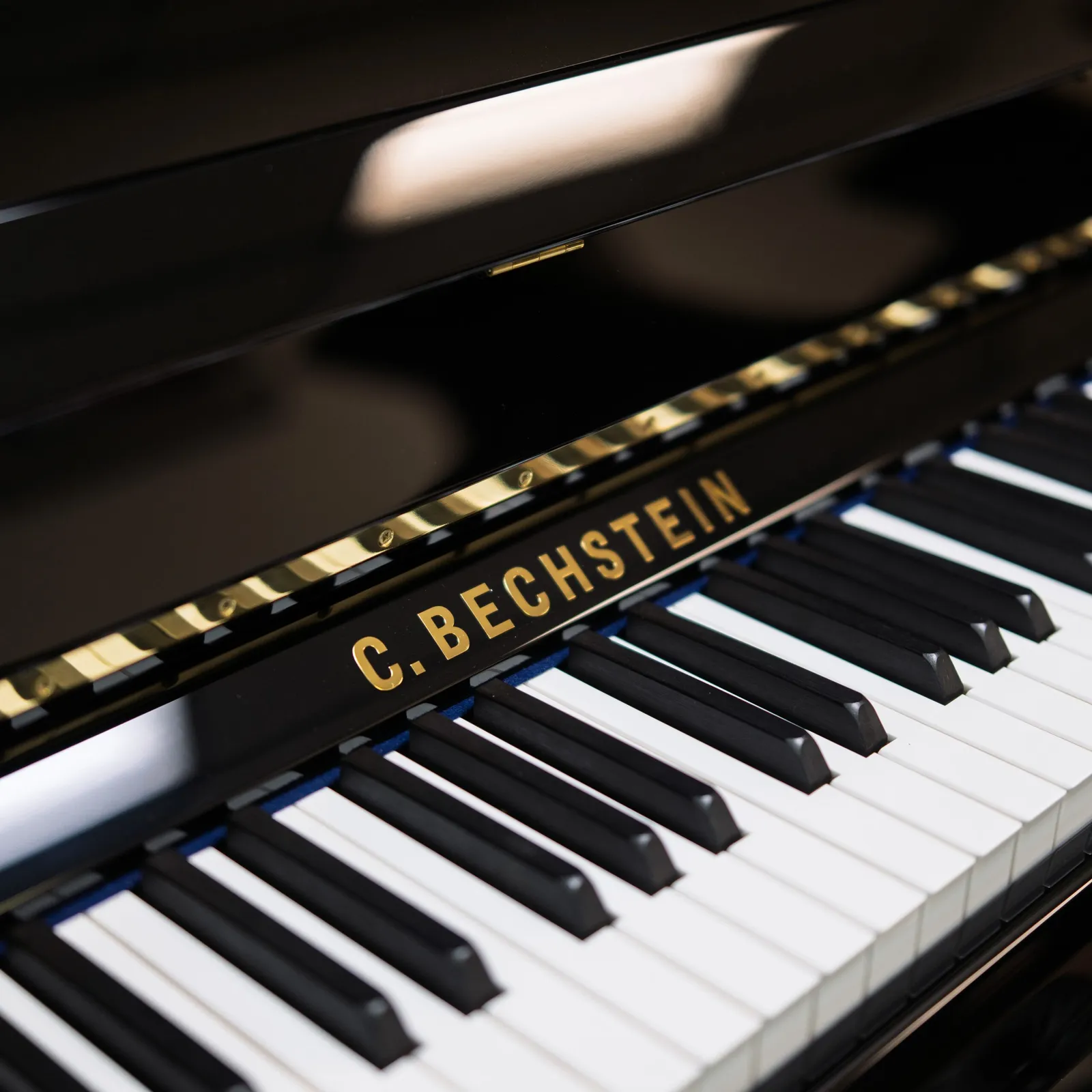 c bechstein residence r6 upright piano ebony polish