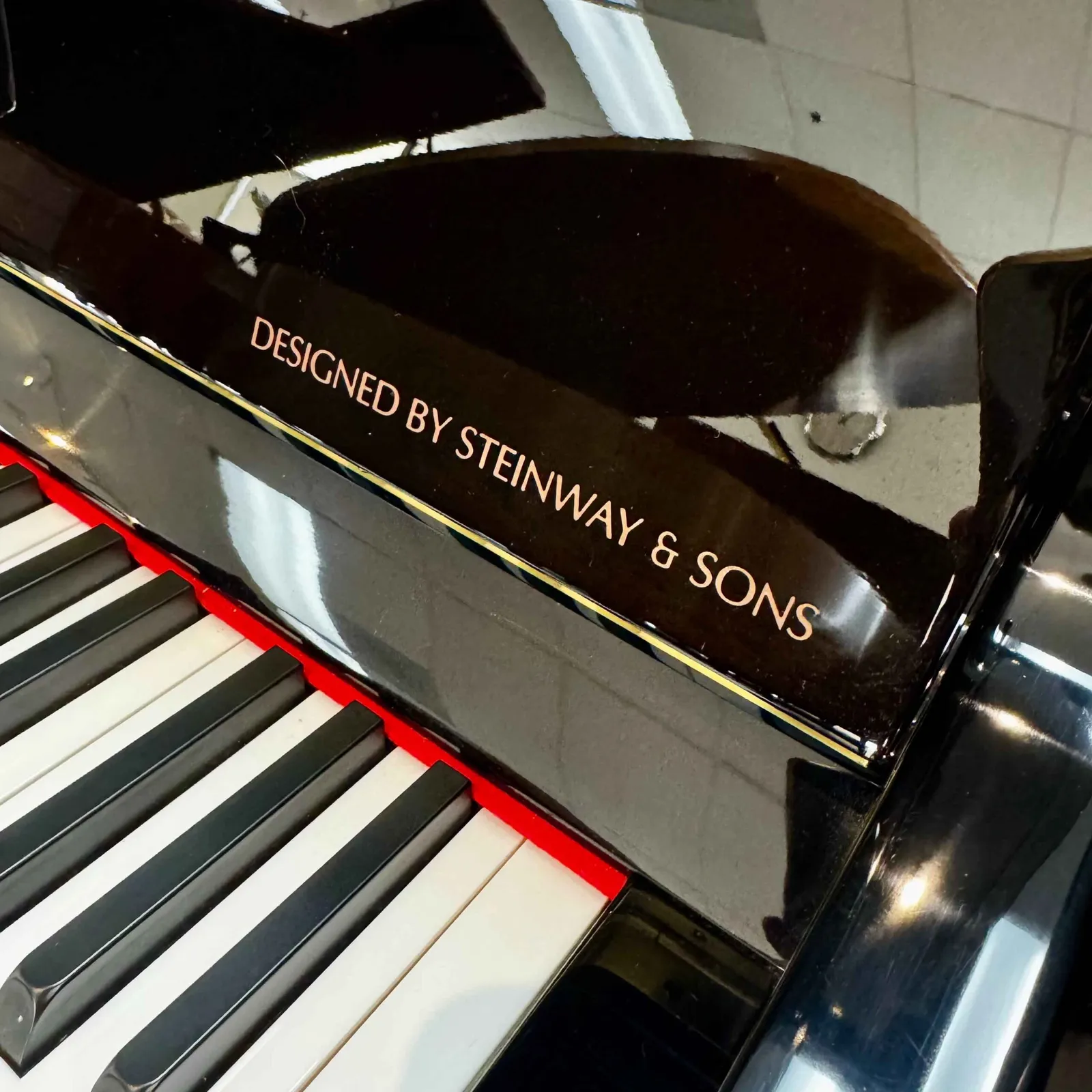 essex eup111 upright piano ebony polish