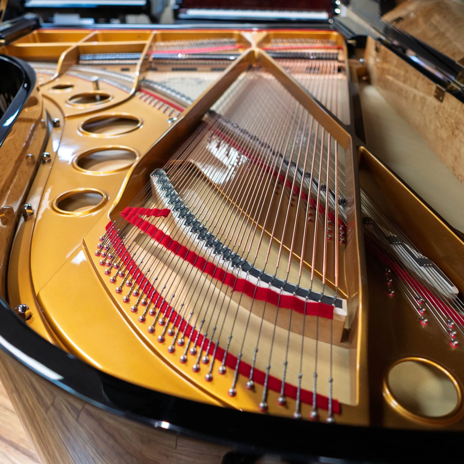 estonia model l225 grand piano ebony polish