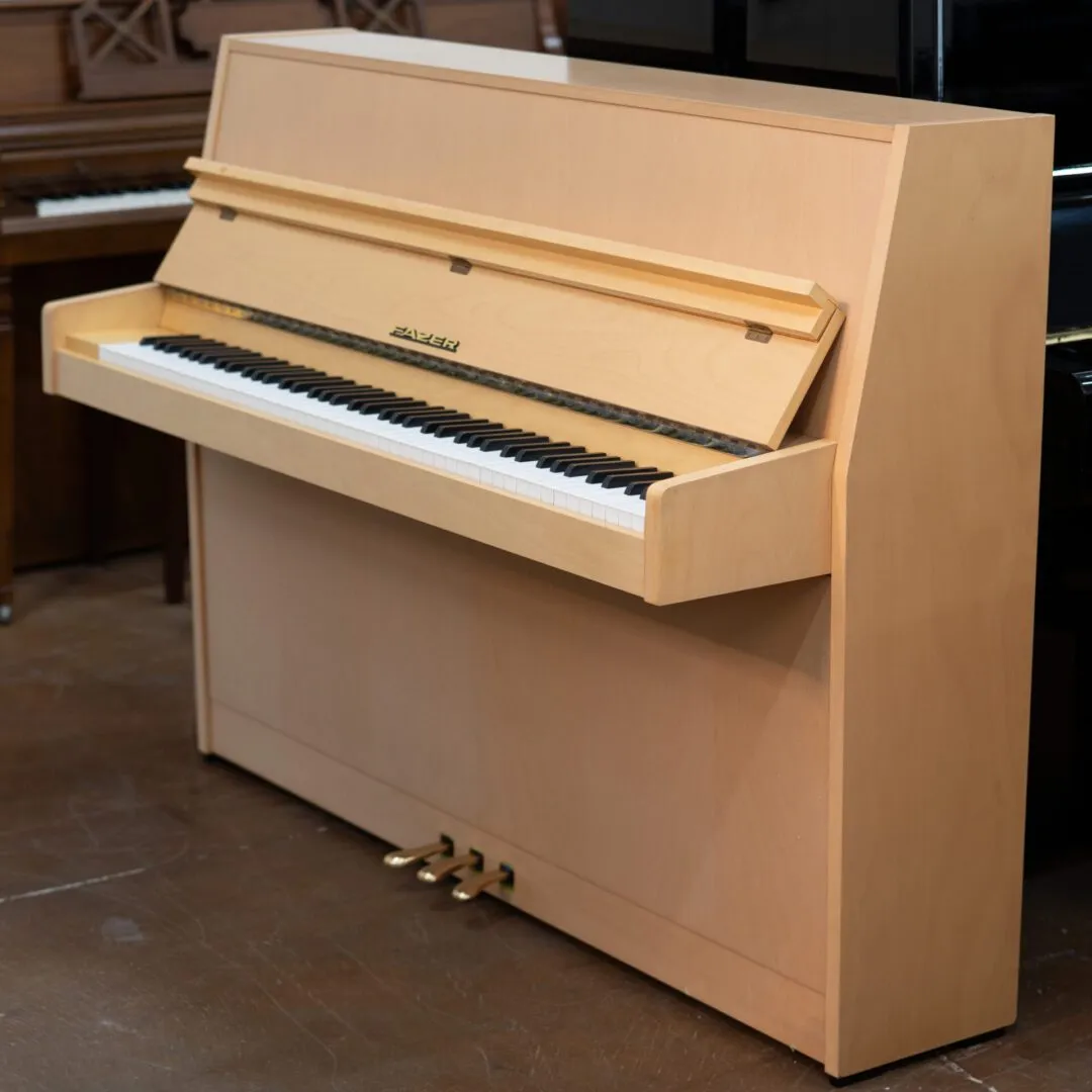 fazer upright piano light oak