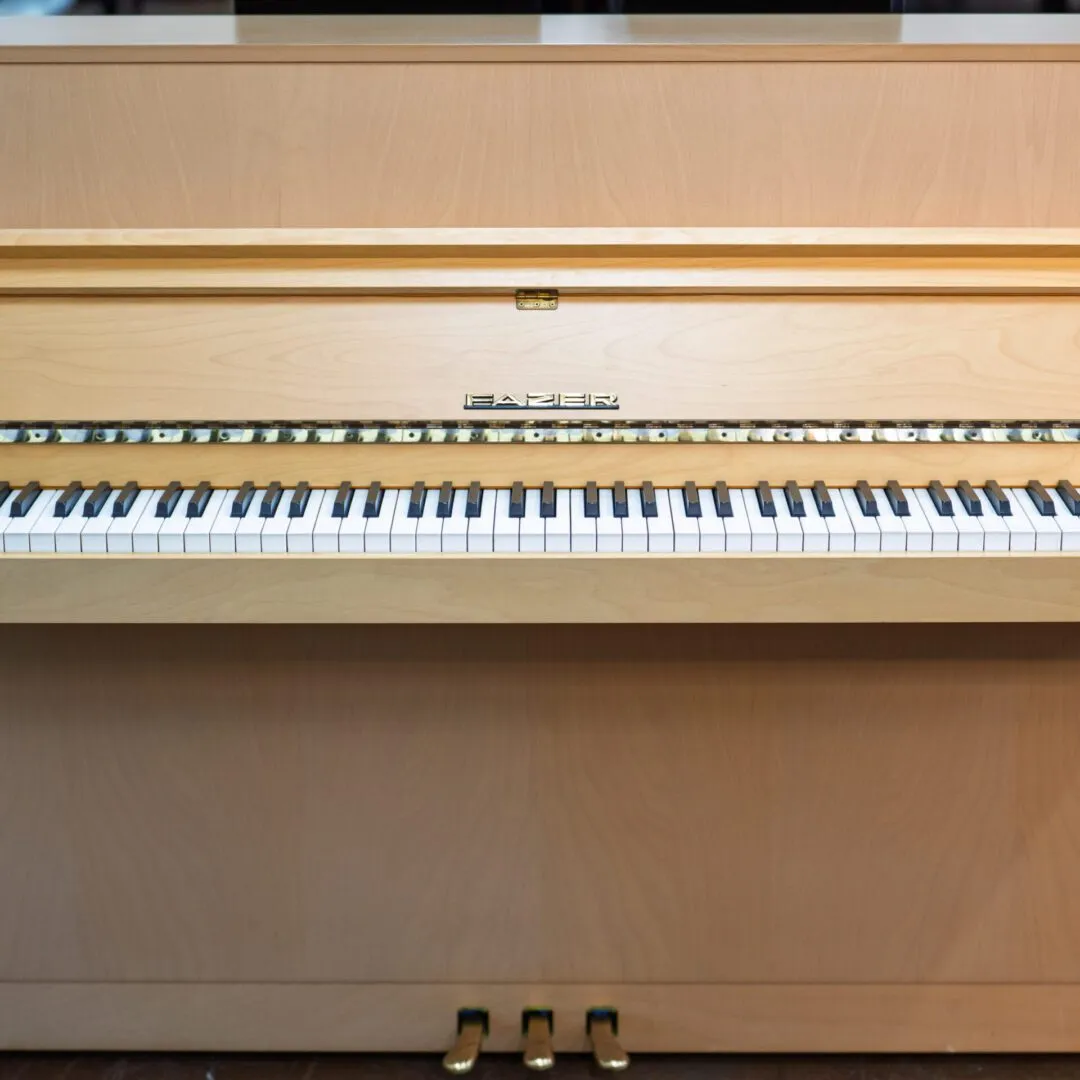 fazer upright piano light oak