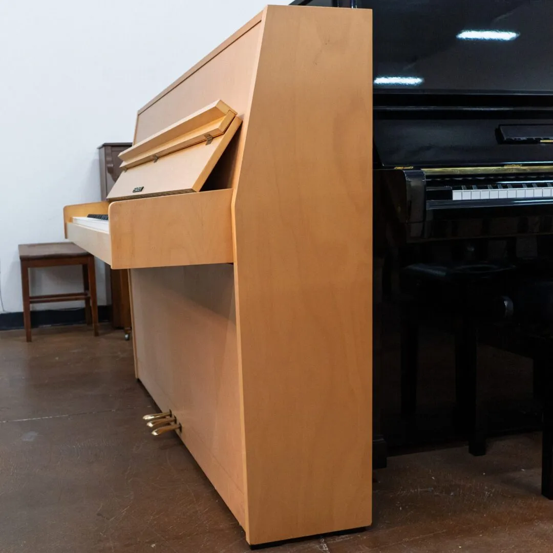 fazer upright piano light oak
