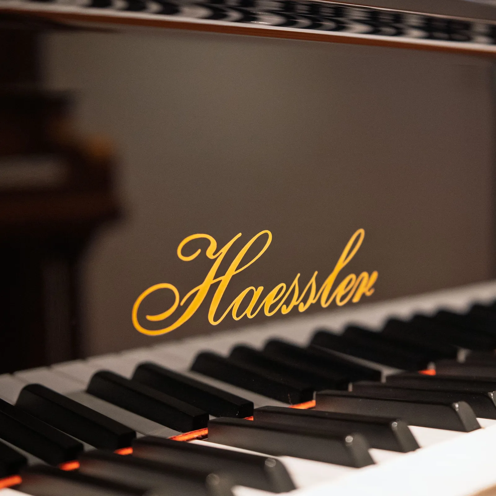 haessler by bluthner 186 grand piano ebony polish