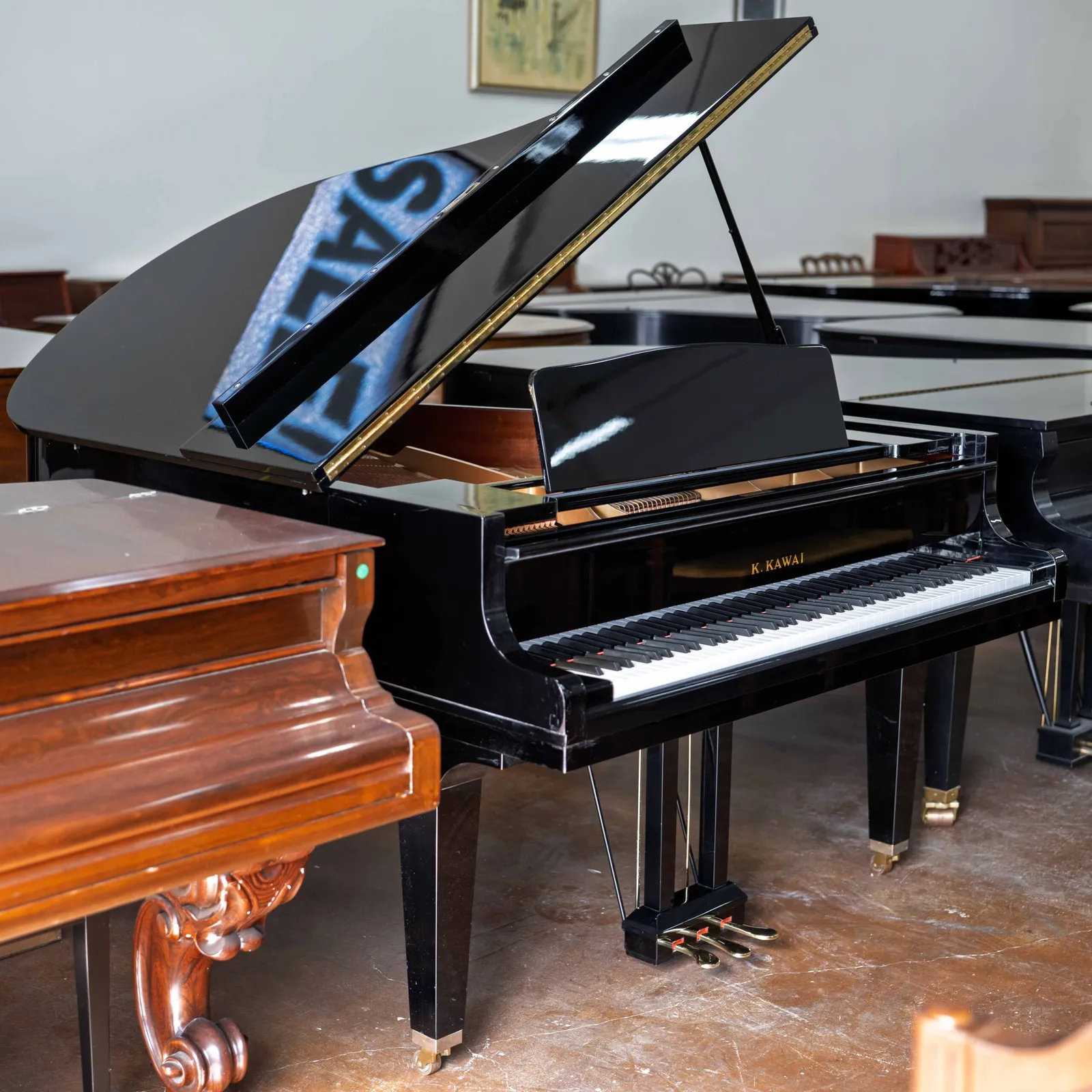 kawai ge 3 grand piano