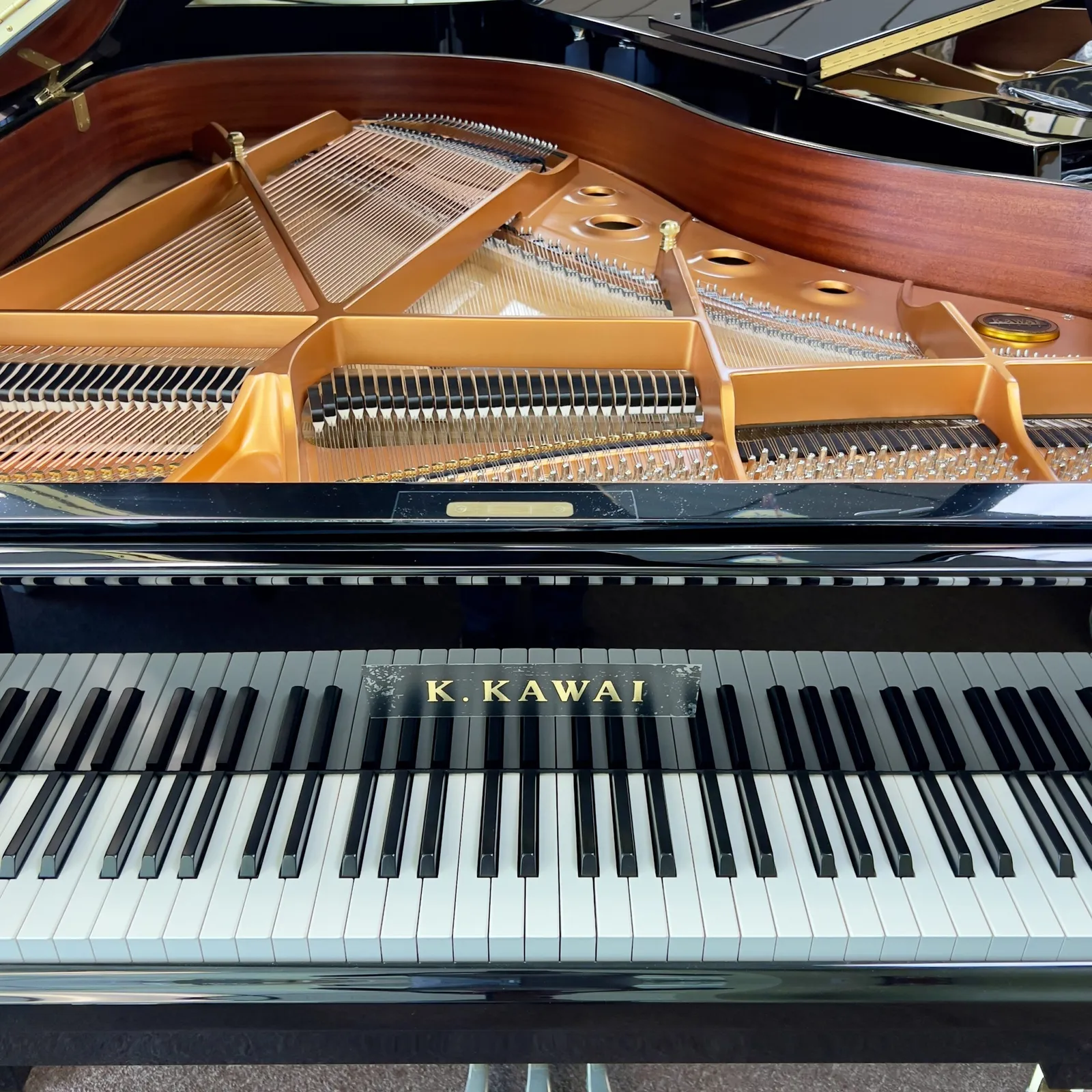 kawai gx 2 aures grand piano ebony polish