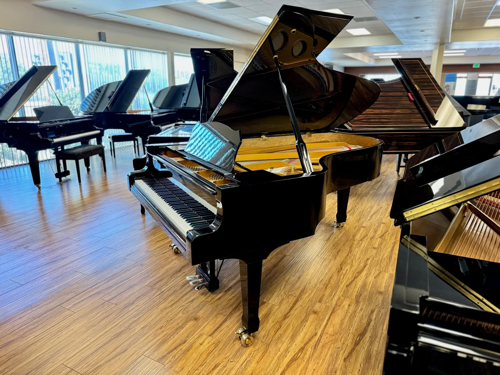 new estonia model l225 grand piano ebony polish